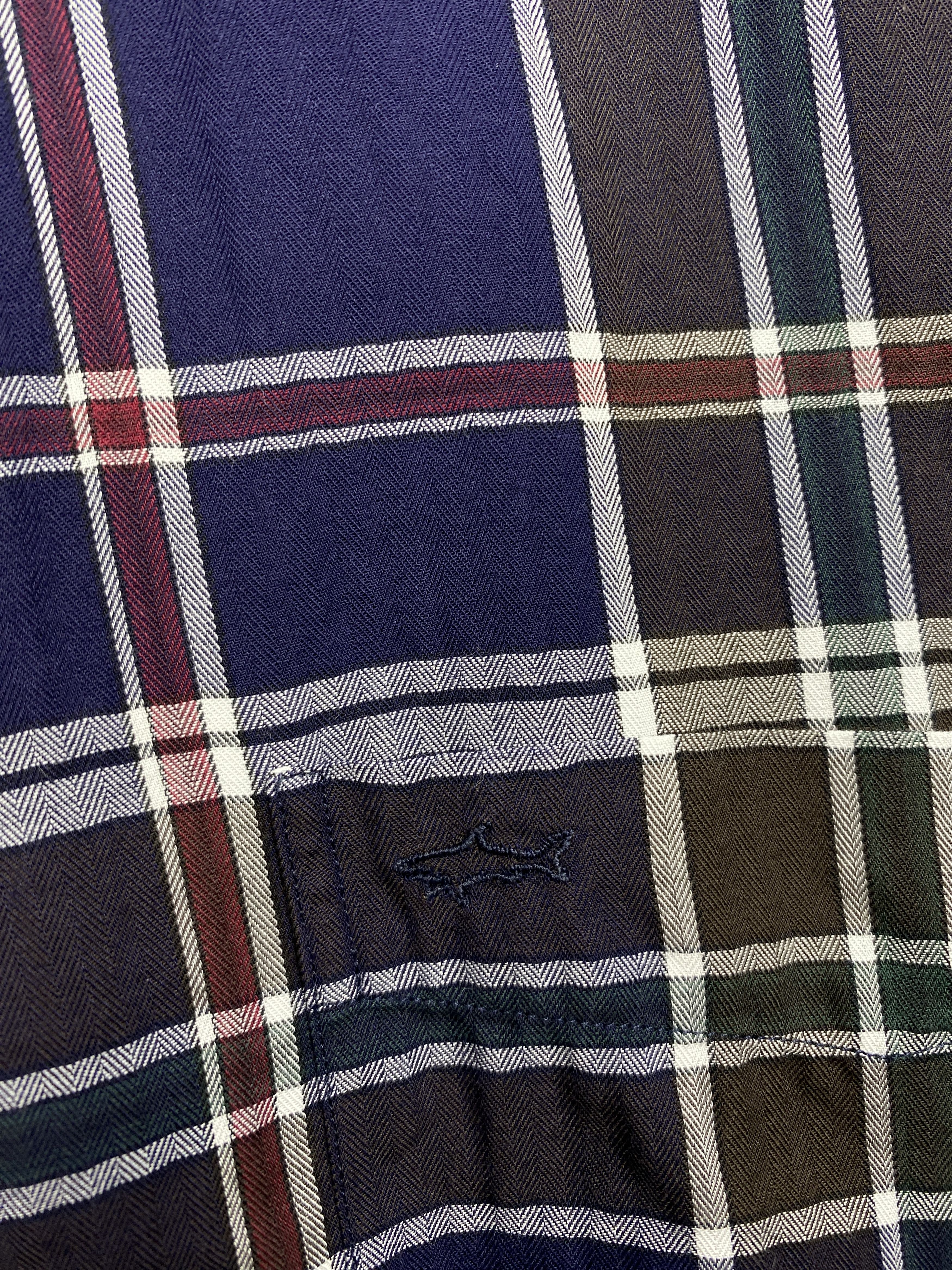 Paul & Shark Paul & Shark Mens Long Sleeve Check Shirt Size US L / EU 52-54 / 3 - 3 Thumbnail