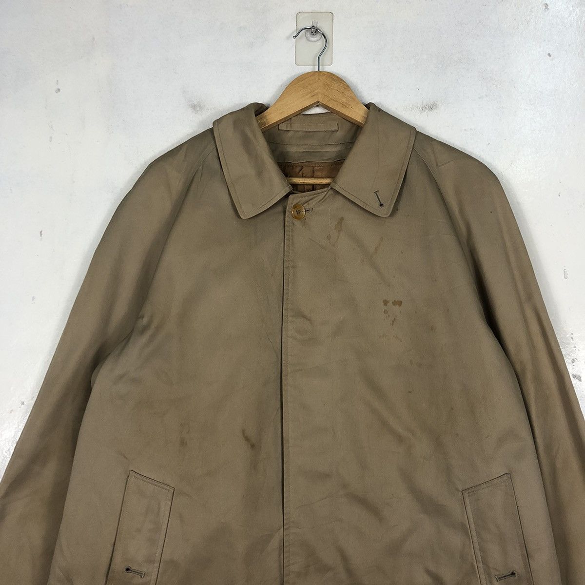 Burberry VINTAGE BURBERRYS NOVA CHECK TRENCH JACKET Size US M / EU 48-50 / 2 - 3 Thumbnail