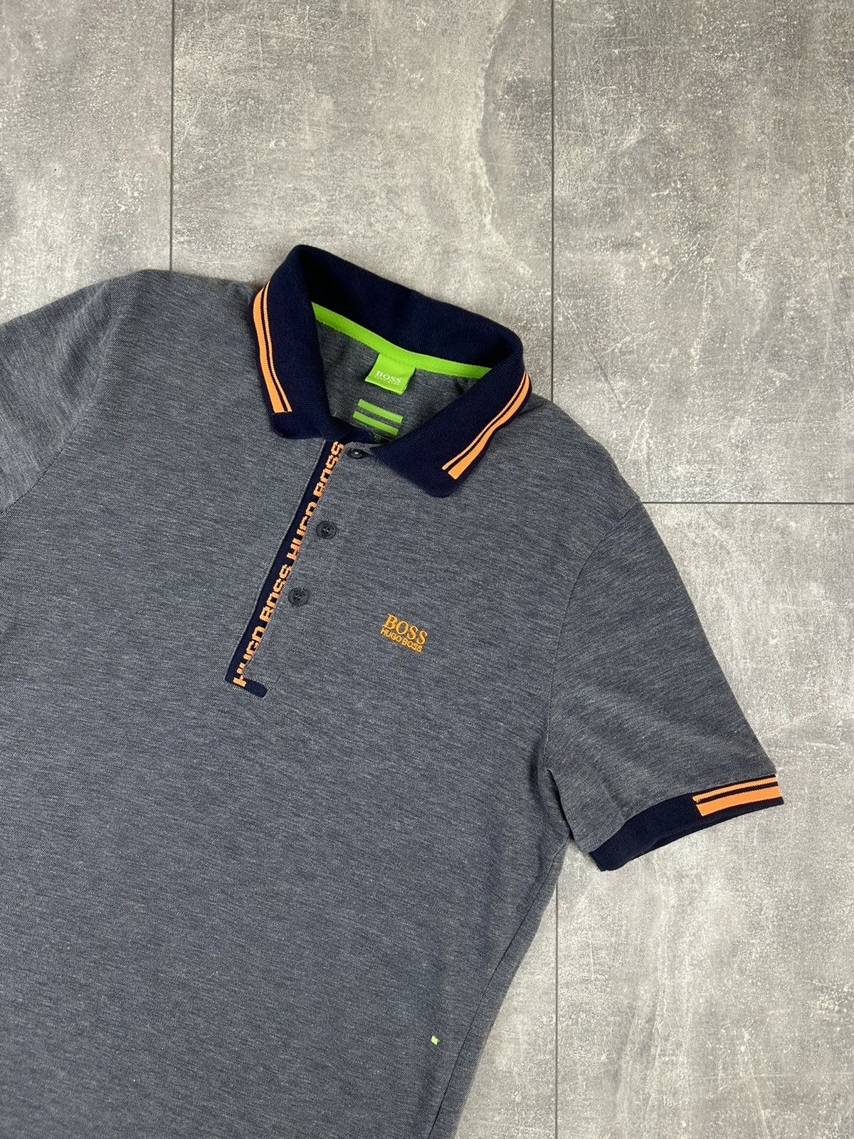 Hugo Boss Hugo Boss Multi Logo Mens Luxury Polo Size US L / EU 52-54 / 3 - 2 Thumbnail