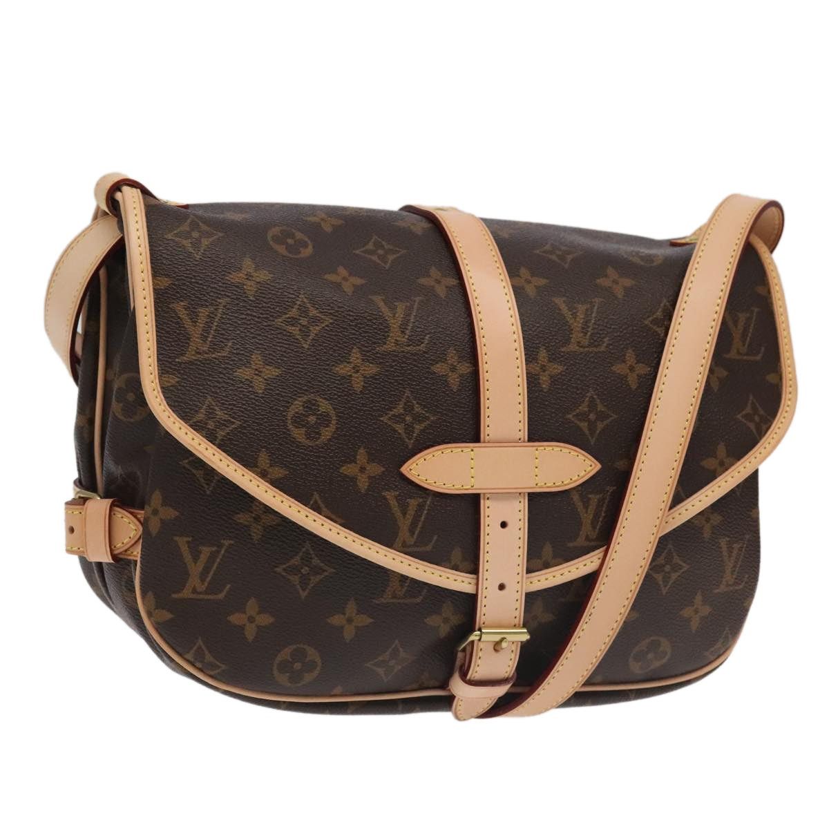 Louis Vuitton LOUIS VUITTON Monogram Saumur 30 Shoulder Bag M42256 Size ONE SIZE - 1 Thumbnail
