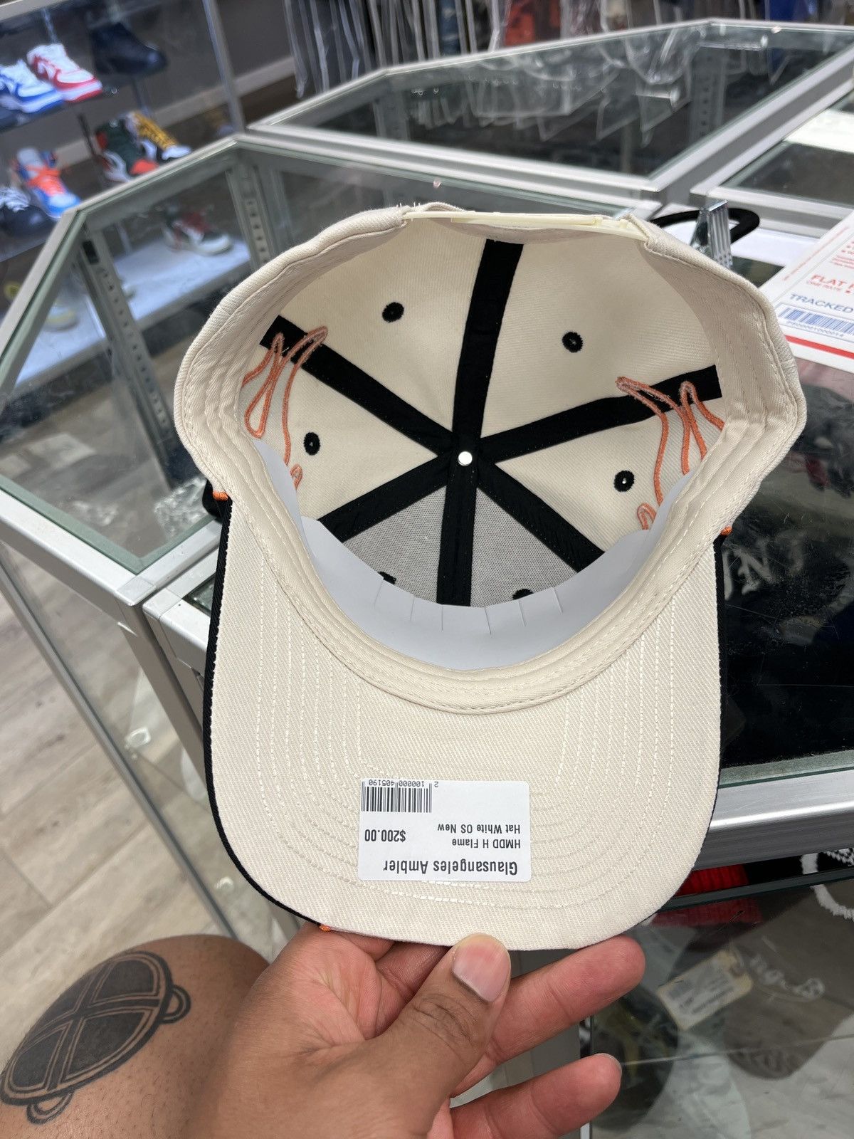 HMDD Happy Memories beige flame SnapBack Size ONE SIZE - 3 Thumbnail