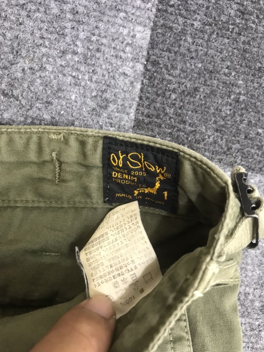 Japanese Brand orslow Japan Military Cargo Pant Size US 29 - 6 Thumbnail