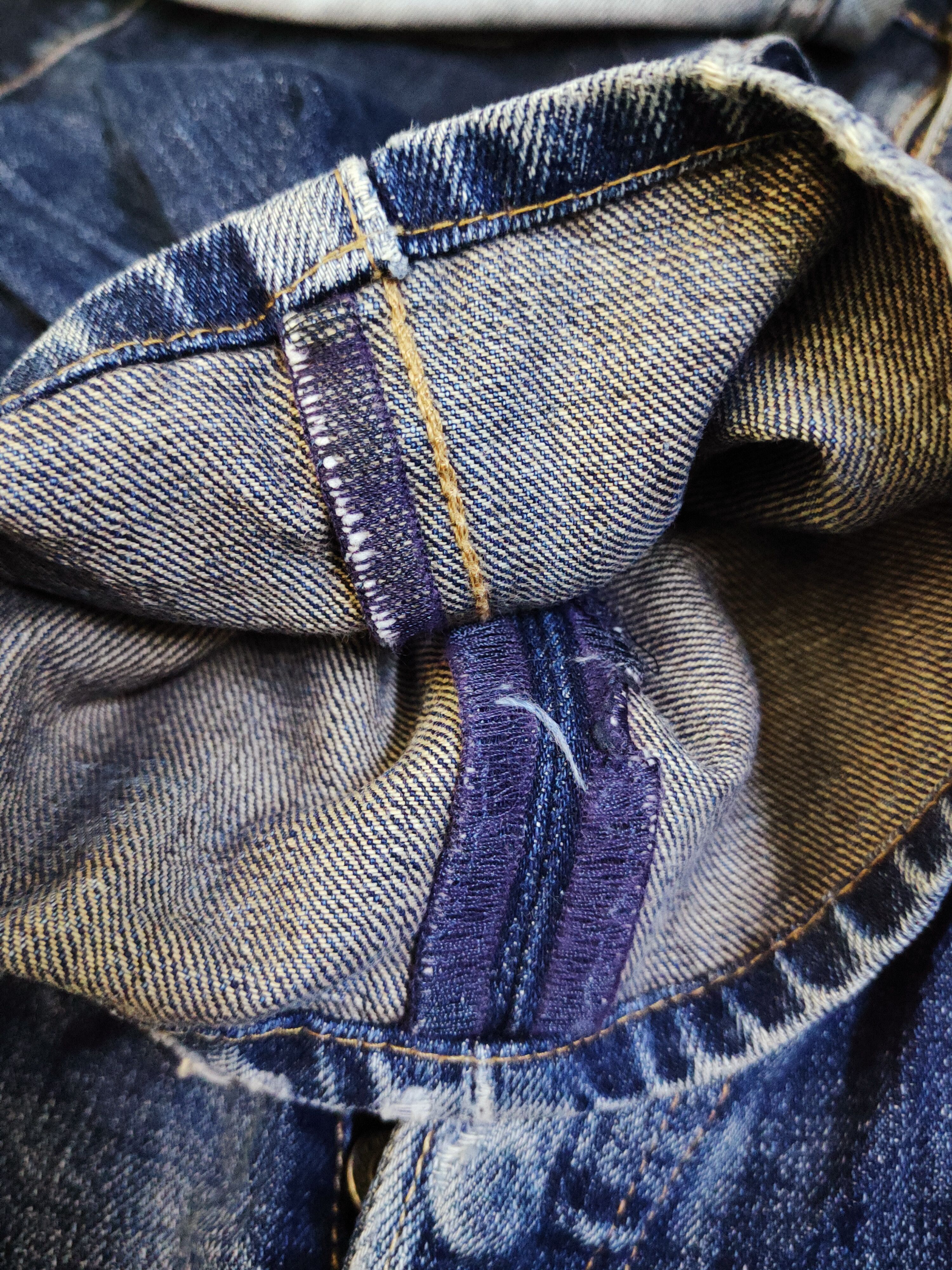 Levi's Levi's Dark Blue Distressed Ripped Jeans #S2713 Size US 30 / EU 46 - 14 Thumbnail