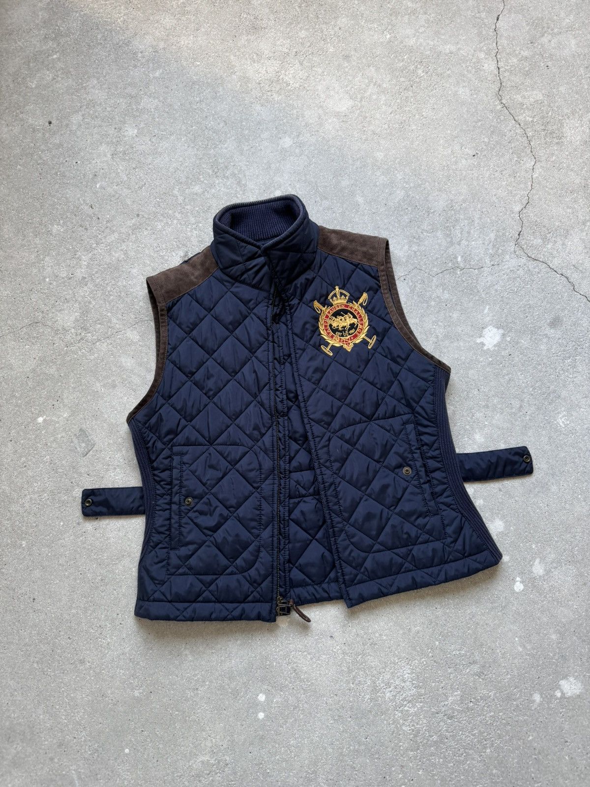 Ralph Lauren Vintage Ralph Lauren Quilted Vest Size L / US 10 / IT 46 - 11 Thumbnail