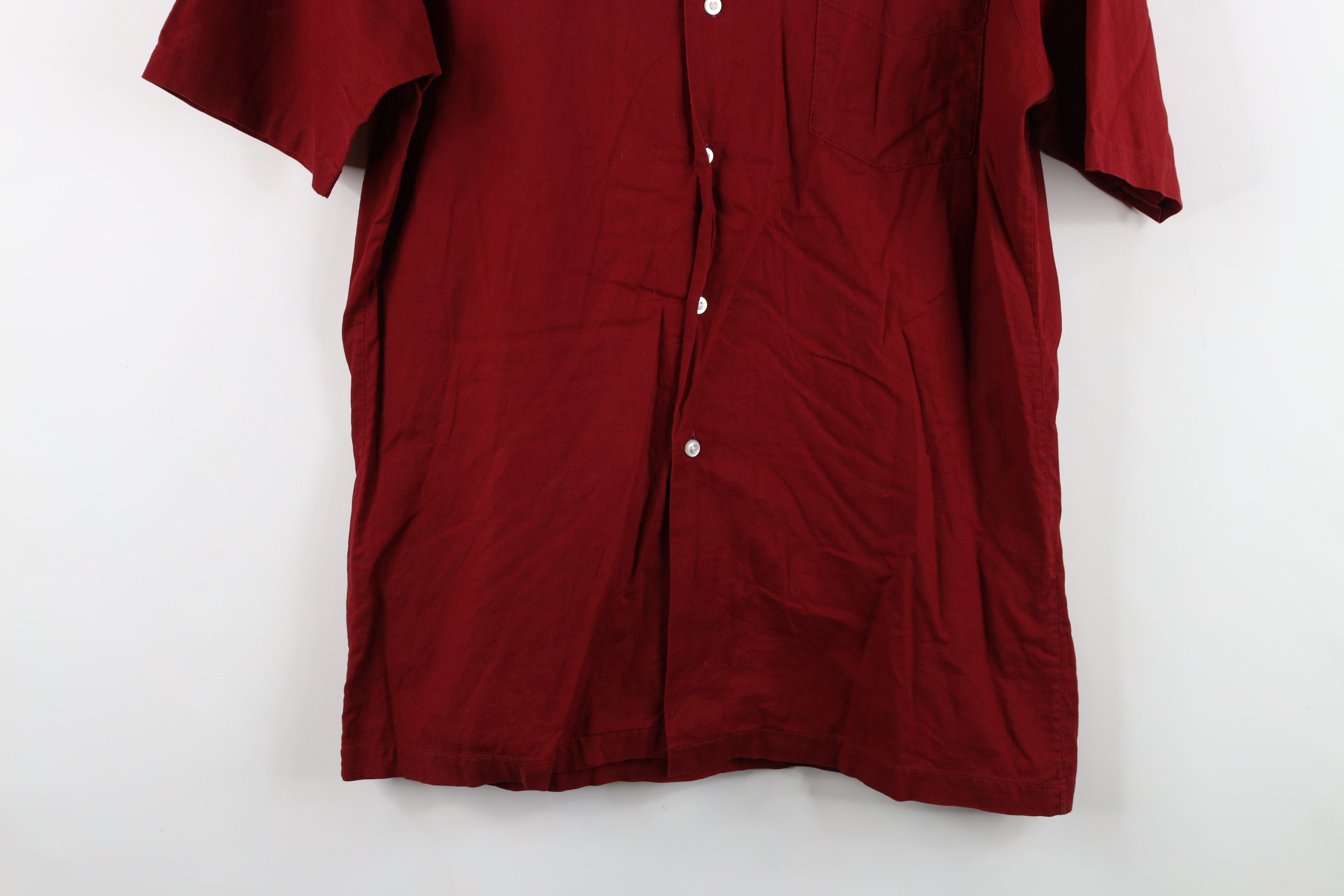 Vintage Vintage 70s Streetwear Military Bush Collared Button Shirt Size US L / EU 52-54 / 3 - 3 Thumbnail