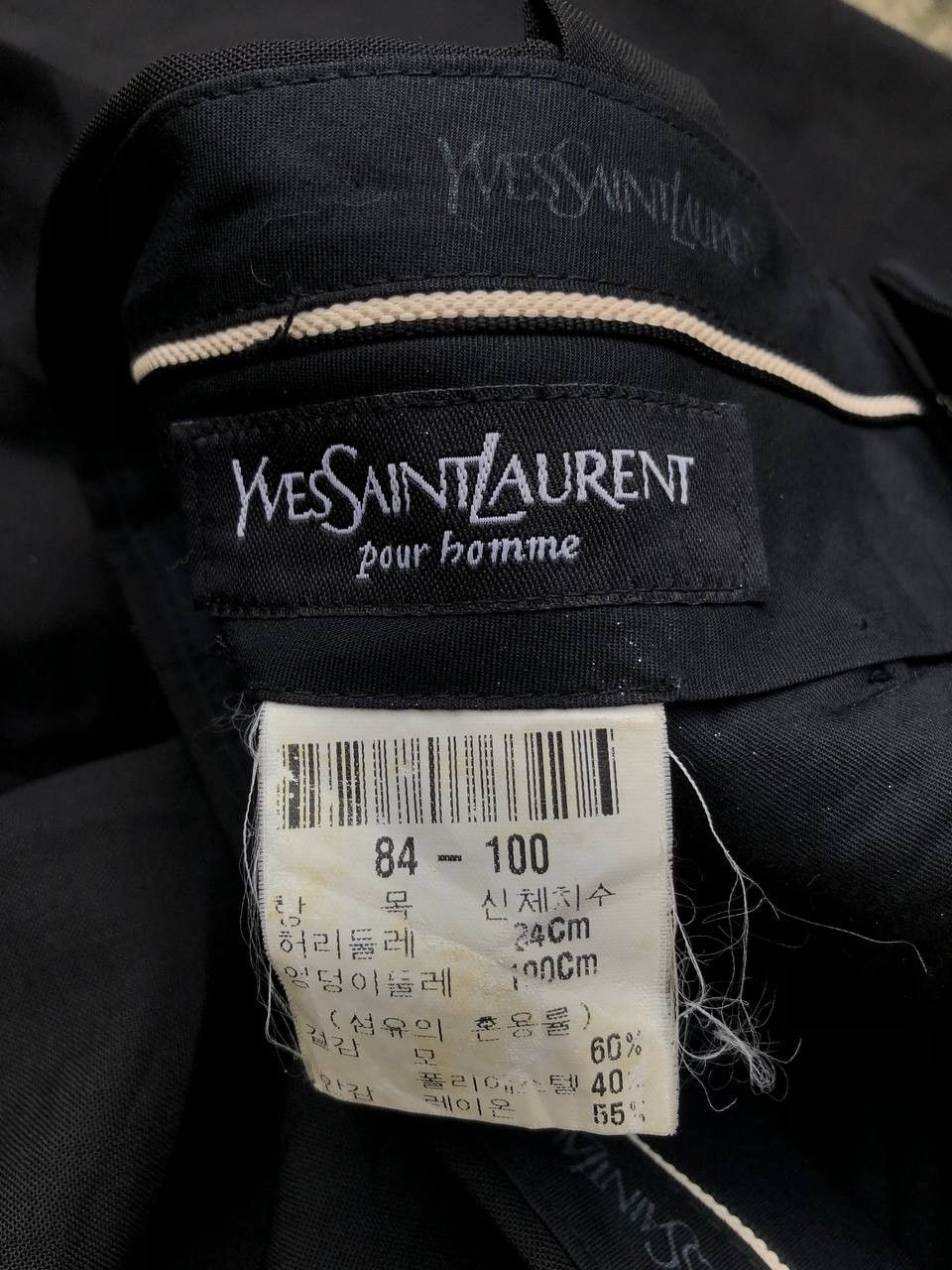 Yves Saint Laurent Vintage YvesSaintLaurent Pour Homme Pants Size US 32 / EU 48 - 4 Thumbnail