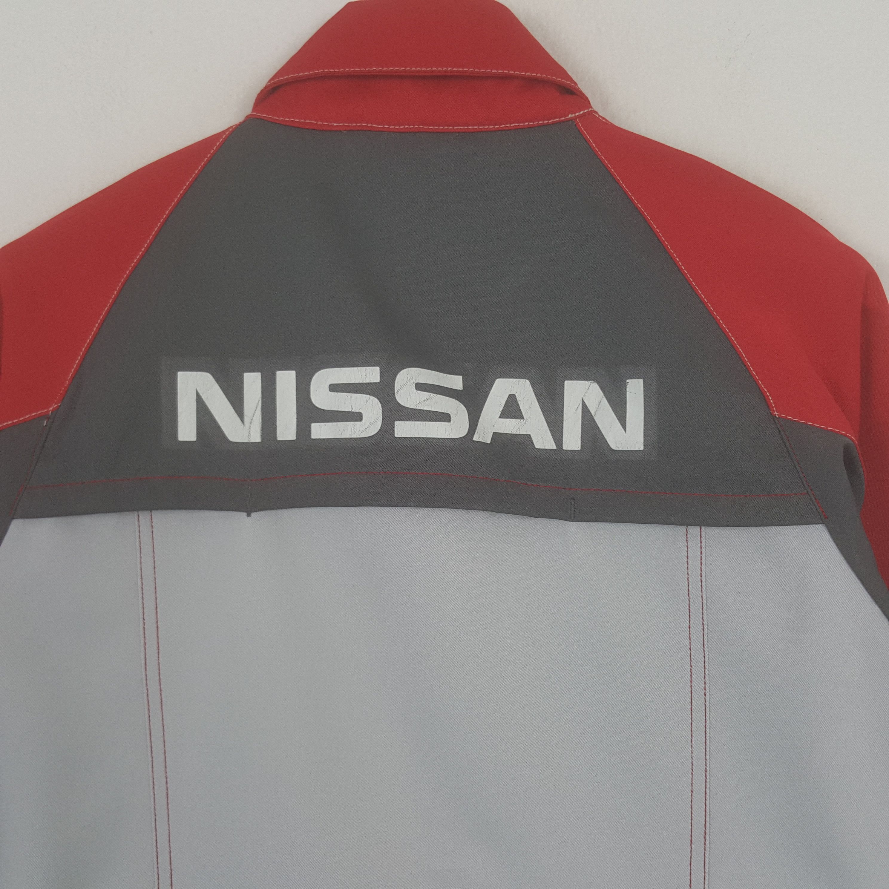 Japanese Brand × Vintage Vintage Nissan Japanese Racing Team Workwear Jacket Size US M / EU 48-50 / 2 - 2 Thumbnail