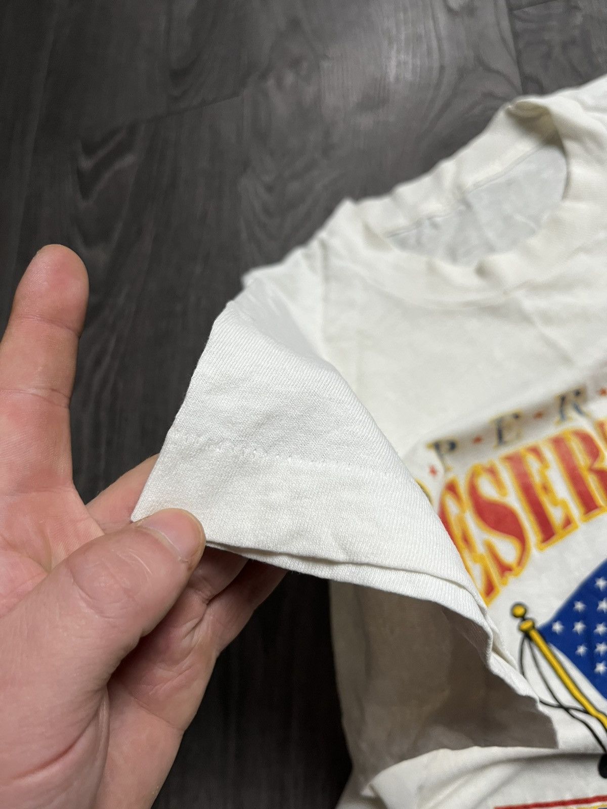 Vintage Vintage 1991 Operation Desert Storm T-Shirt Single Stitch Size US M / EU 48-50 / 2 - 8 Thumbnail