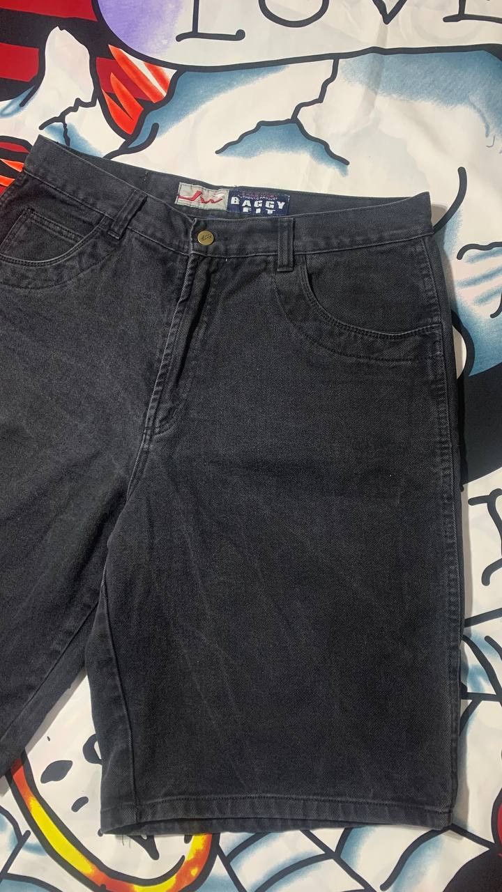Japanese Brand Vintage JW jeans shorts in black mens 36 baggy fit carpenter Size US 36 / EU 52 - 2 Thumbnail