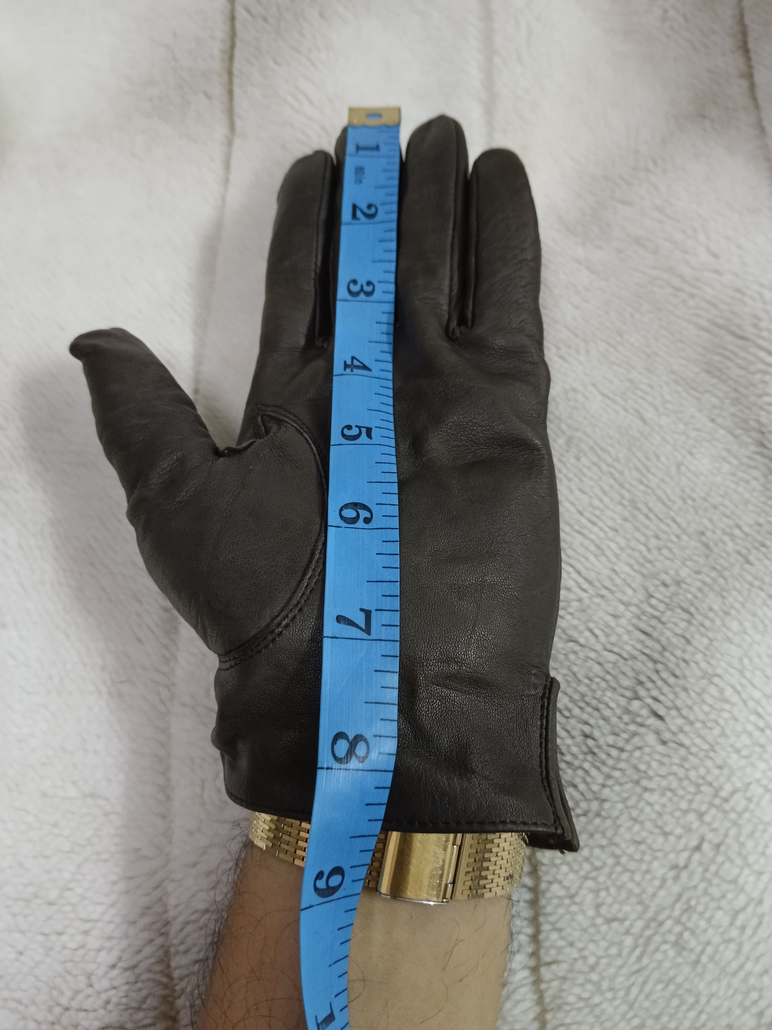 Balenciaga BALENCIAGA PARIS UNISEX SOFT LEATHER GLOVES Size ONE SIZE - 8 Thumbnail