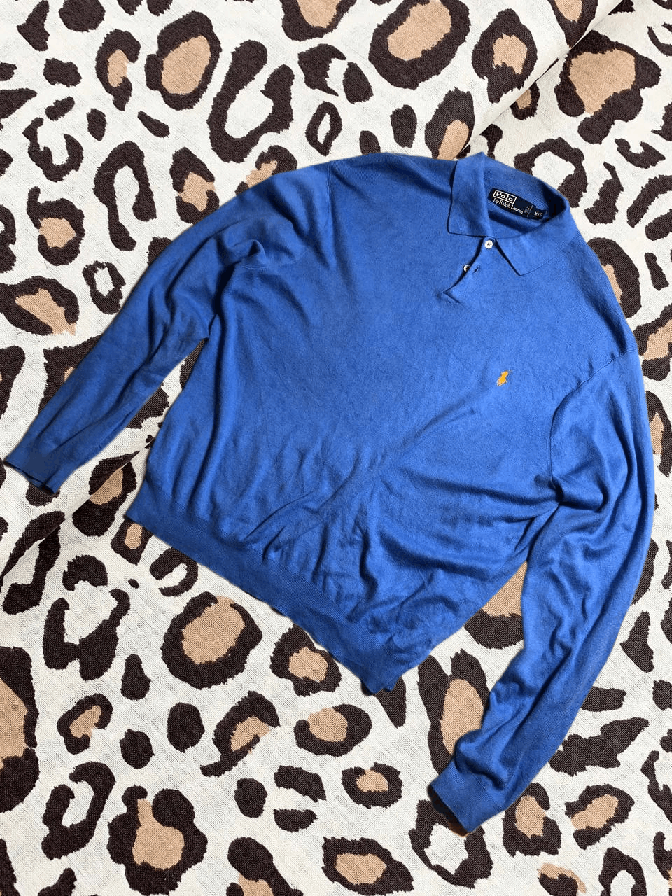 Polo Ralph Lauren × Vintage Vintage Polo Ralph Lauren Long Sleeve Rugby Size US XXL / EU 58 / 5 - 1 Thumbnail