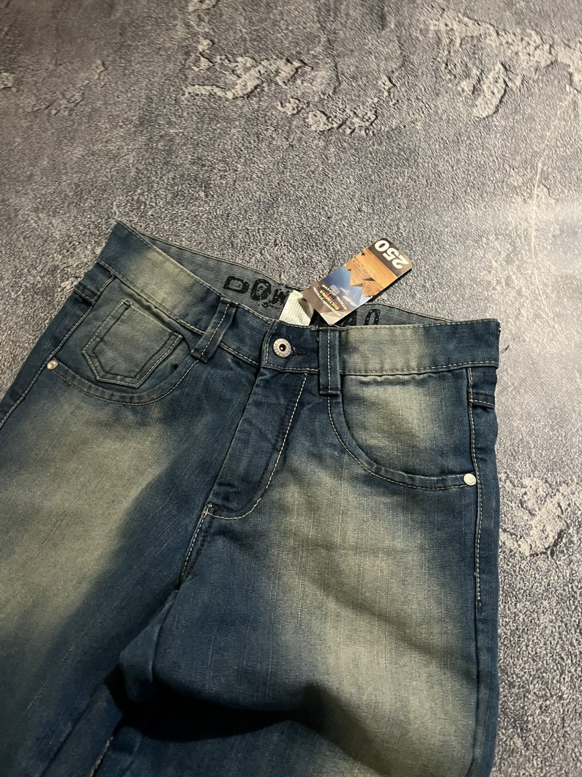 Japanese Brand Flared Destroyed Darkwear Jeans / Japanese Grunge Archive 90 Size US 30 / EU 46 - 6 Thumbnail