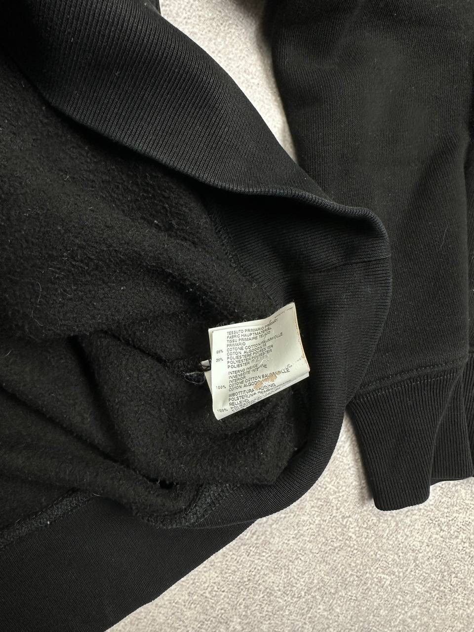 Maison Margiela Maison Margiela MM6 Black Embroidery Sweatshirt M Size US M / EU 48-50 / 2 - 8 Thumbnail