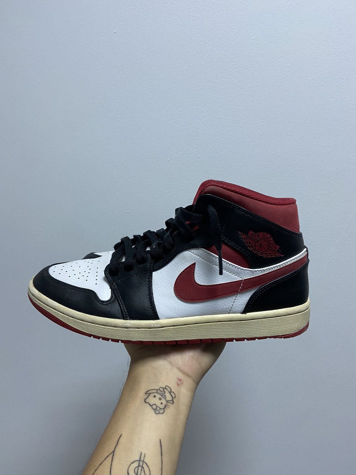 Jordan Brand × Nike × Vintage Air Jordan Nike Retro High 1 Vintage Shoes Y2K Size US 8.5 / EU 41-42 - 5 Thumbnail