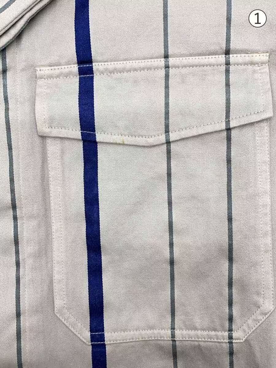 Yohji Yamamoto yohji yamamoto Y's for men CRM/Stripe Jacket Size US L / EU 52-54 / 3 - 7 Thumbnail