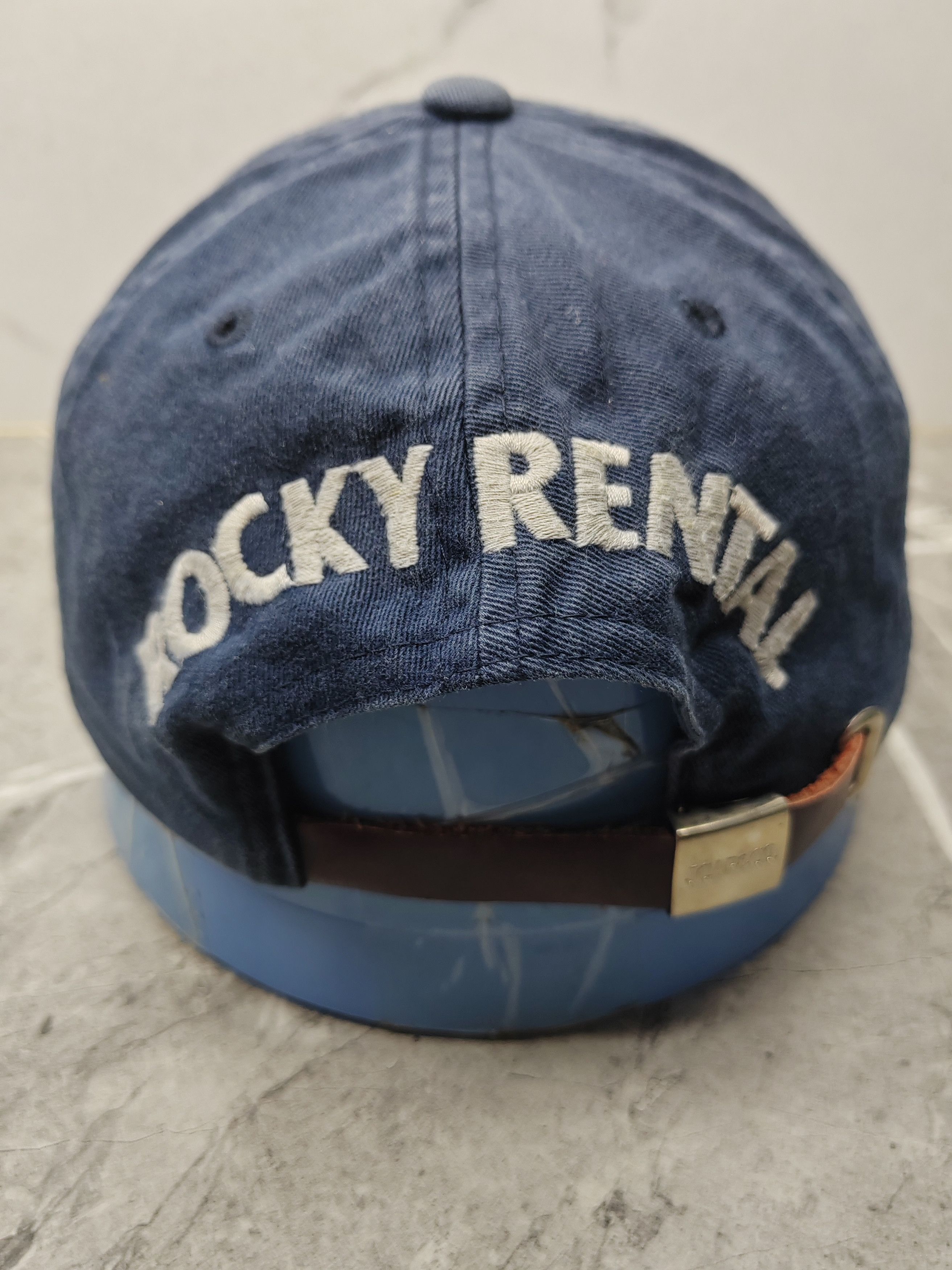 Vintage Vintage Rocky Rental Distressed Style Cap Hat Size ONE SIZE - 4 Thumbnail