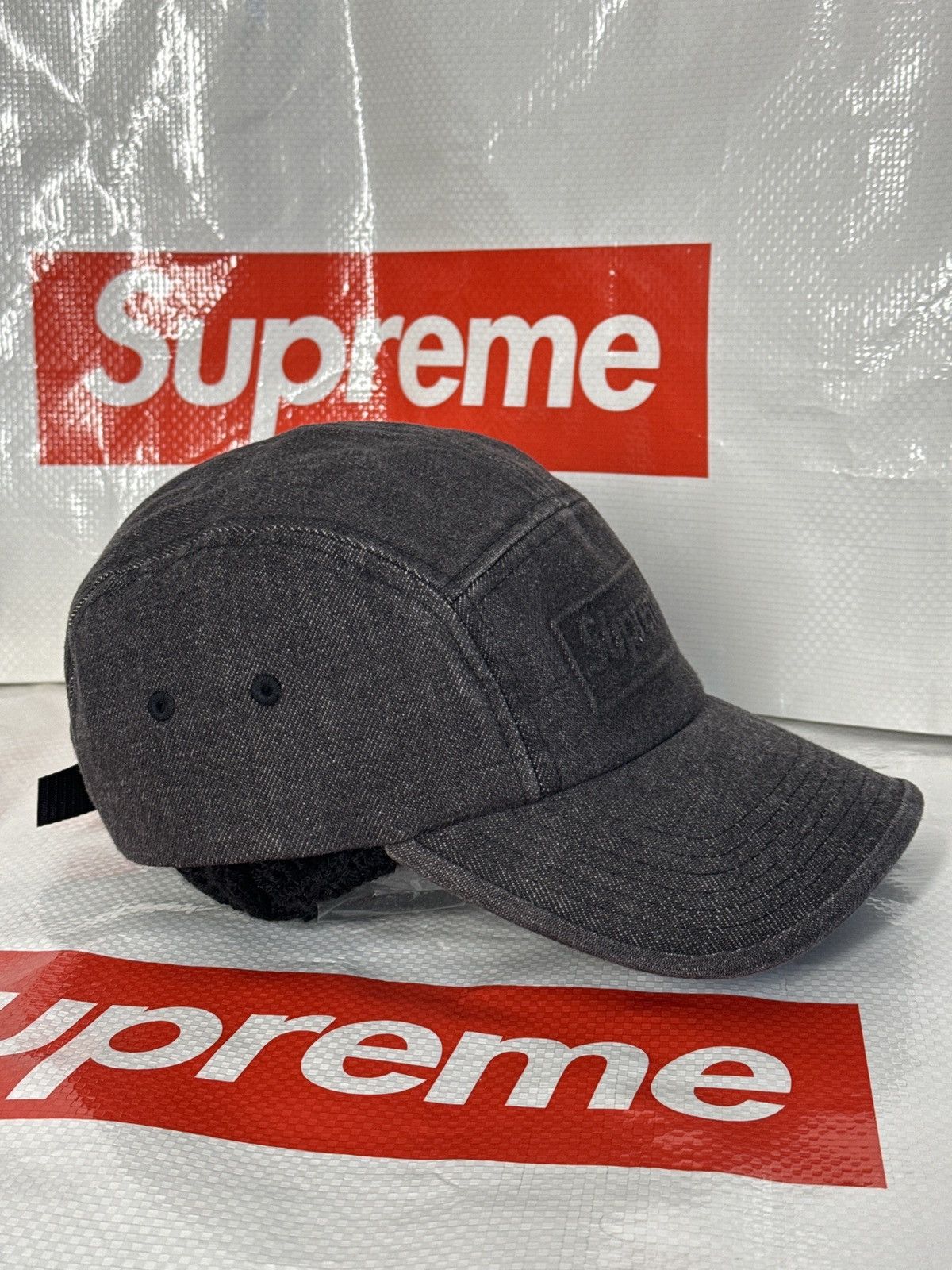 帽子 20ss Supreme Embossed Denim Camp Cap 帽子 20ss Supreme Embossed Denim Camp Cap Supreme Embossed