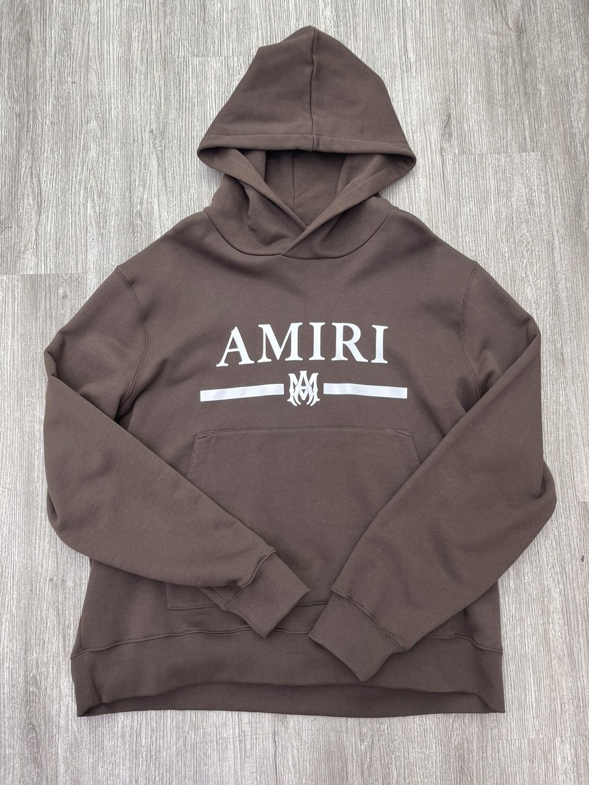 Amiri Amiri “MA bar” hoodie (brown) Size US XXL / EU 58 / 5 - 1 Thumbnail