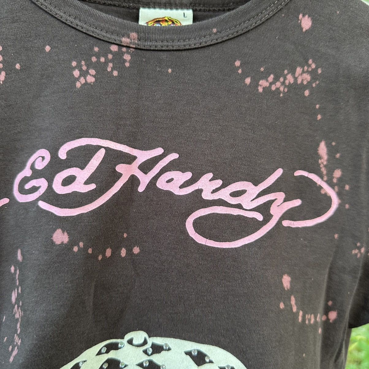 Ed Hardy Vintage Rare Y2K Ed Hardy by Christian Audiger T Shirt Size L / US 10 / IT 46 - 10 Thumbnail