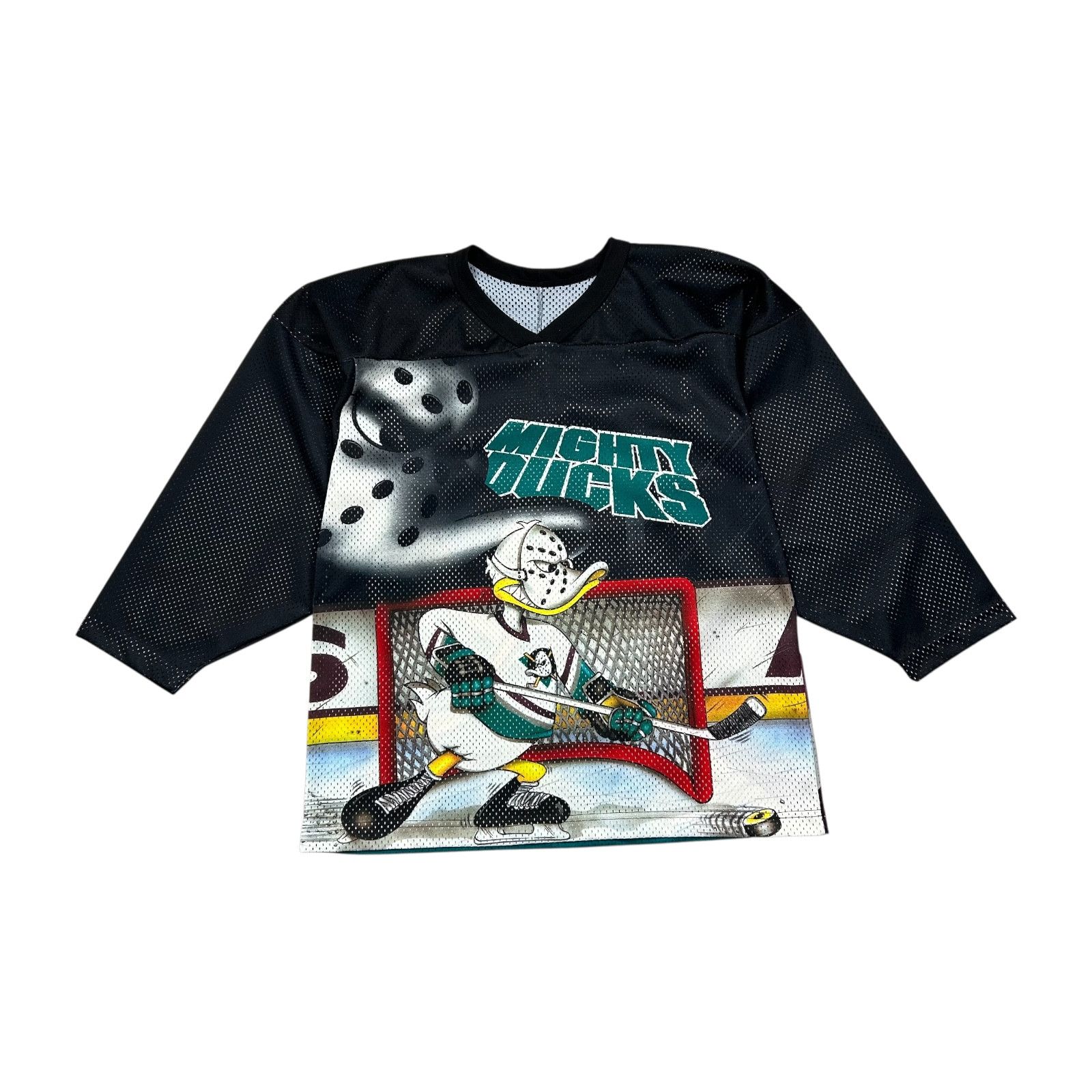 NHL VTG 90s MIGHTY DUCKS CCM HOCKEY JERSEY AOP Size US M / EU 48-50 / 2 - 1 Thumbnail