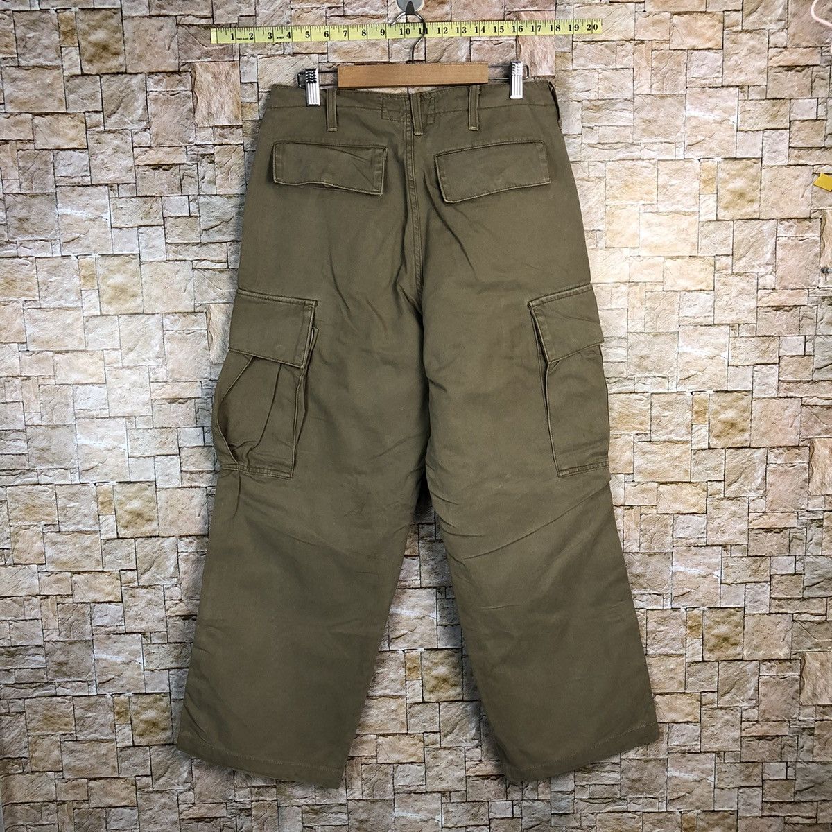 Japanese Brand Blue Way utility tactical Cargo Multipocket Pants #A740 Size US 29 - 16 Thumbnail