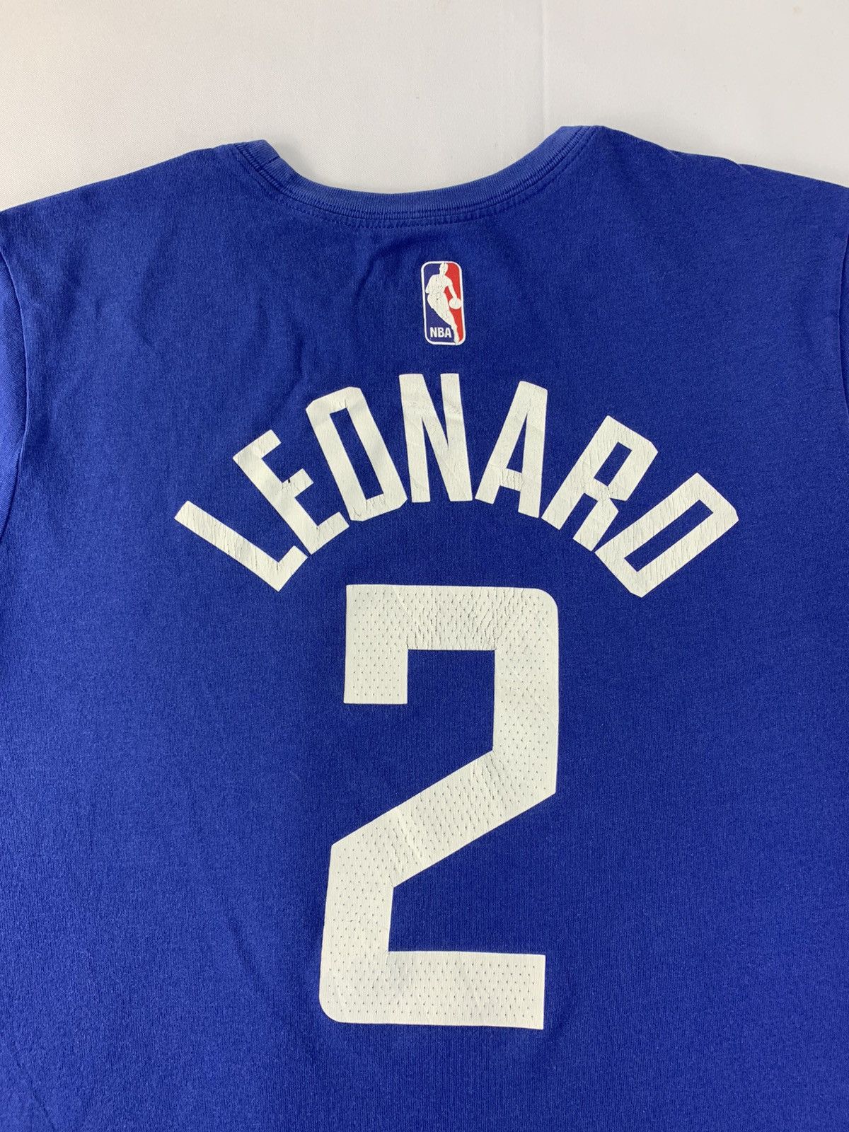 NBA NBA Los Angeles Clipper Leonard #2 Spell Out Printed Tee Size US M / EU 48-50 / 2 - 4 Thumbnail