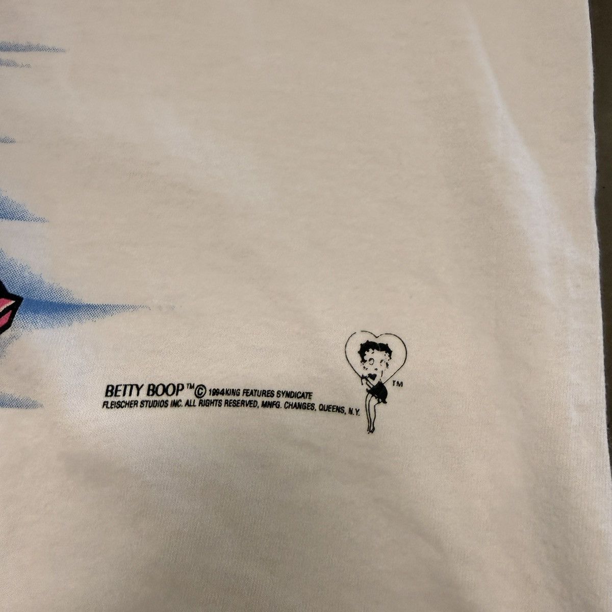 Vintage Vintage 1994 Rollerblading Betty Boop Tee Size US S / EU 44-46 / 1 - 4 Thumbnail