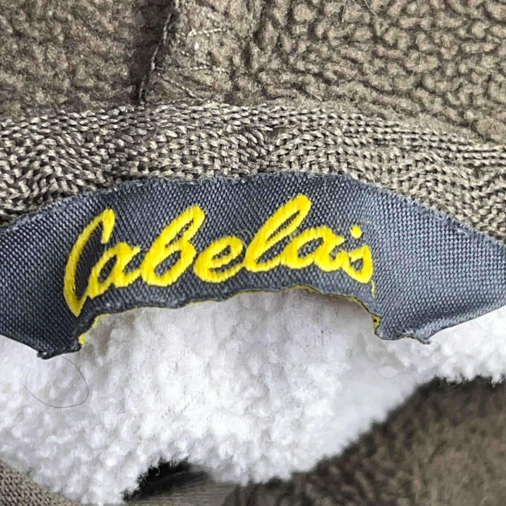 Vintage Cabela's Hoodie Men Small Brown Camo Logo Pullover • Camouflage Sweatshirt with Hooded Pockets All Seasons Size US S / EU 44-46 / 1 - 6 Thumbnail