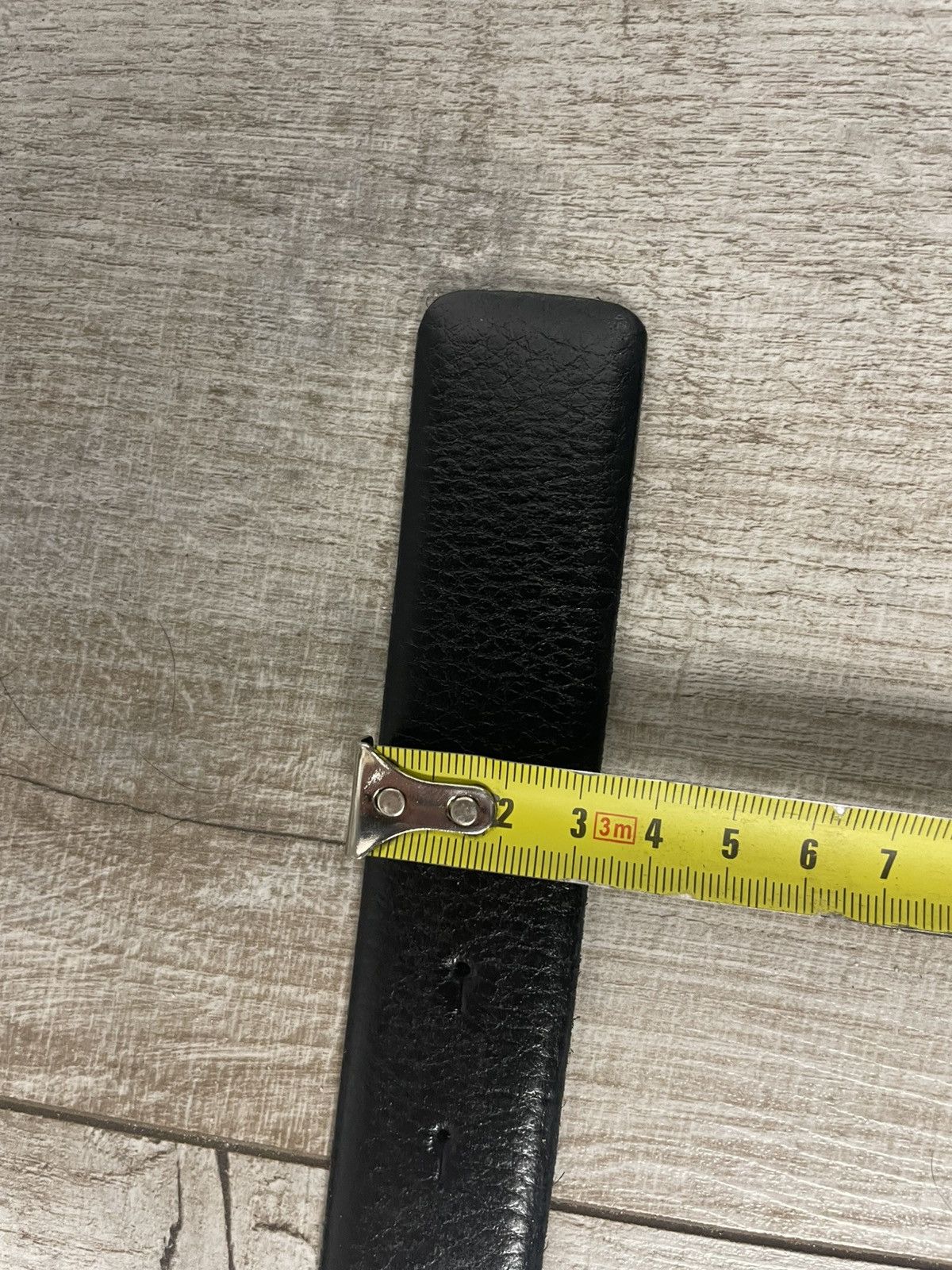 Versace VERSACE LEATHER BELT Y2K LEATHER BLACK Size ONE SIZE - 19 Thumbnail