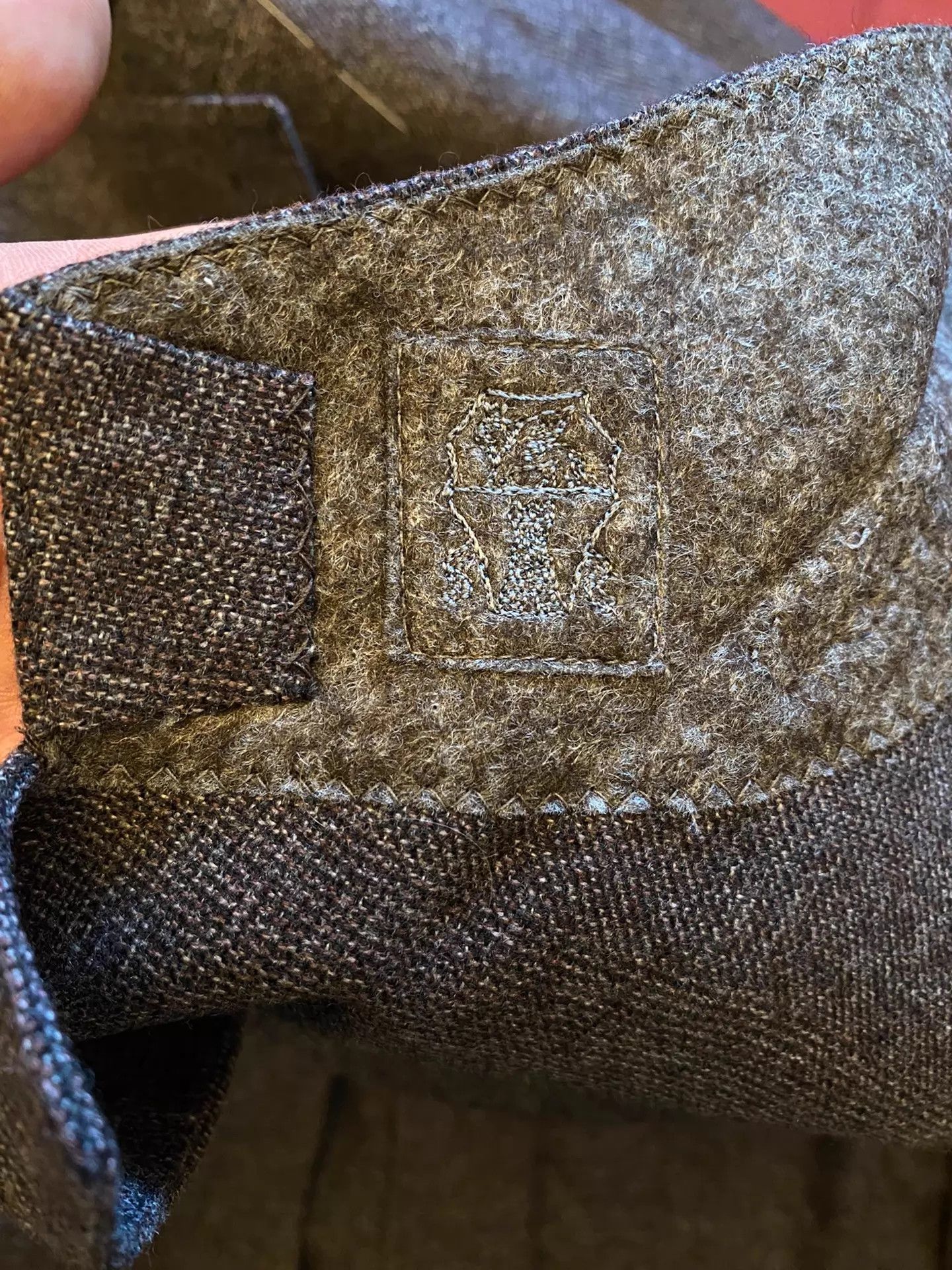 Brunello Cucinelli BRUNELLO CUCINELLI 100% Cashmere Check Blazer (50) New Size 50R - 7 Thumbnail