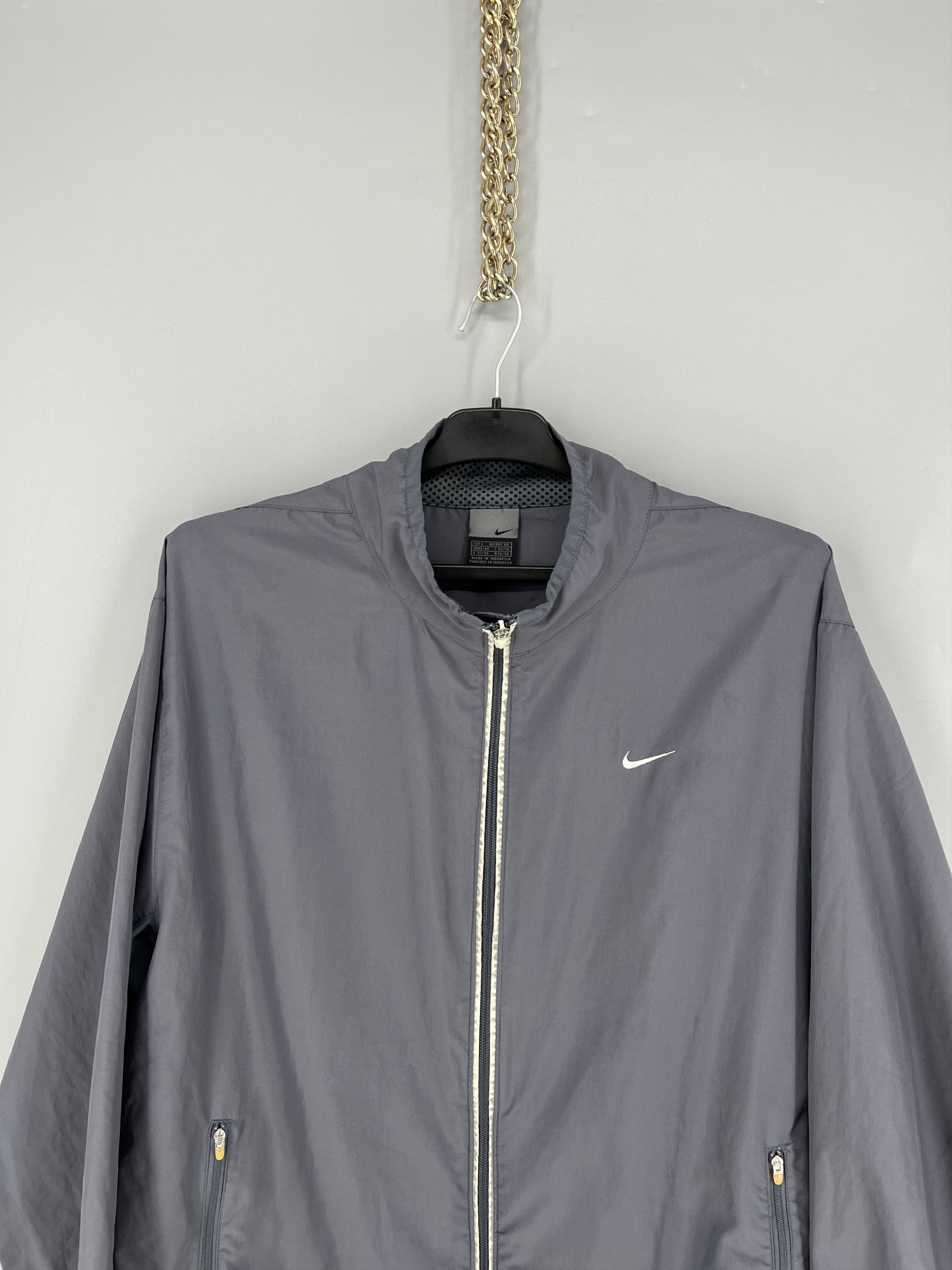 Nike Vintage Y2K Nike Drill jacket Retro Archive 2000s Size US L / EU 52-54 / 3 - 6 Thumbnail