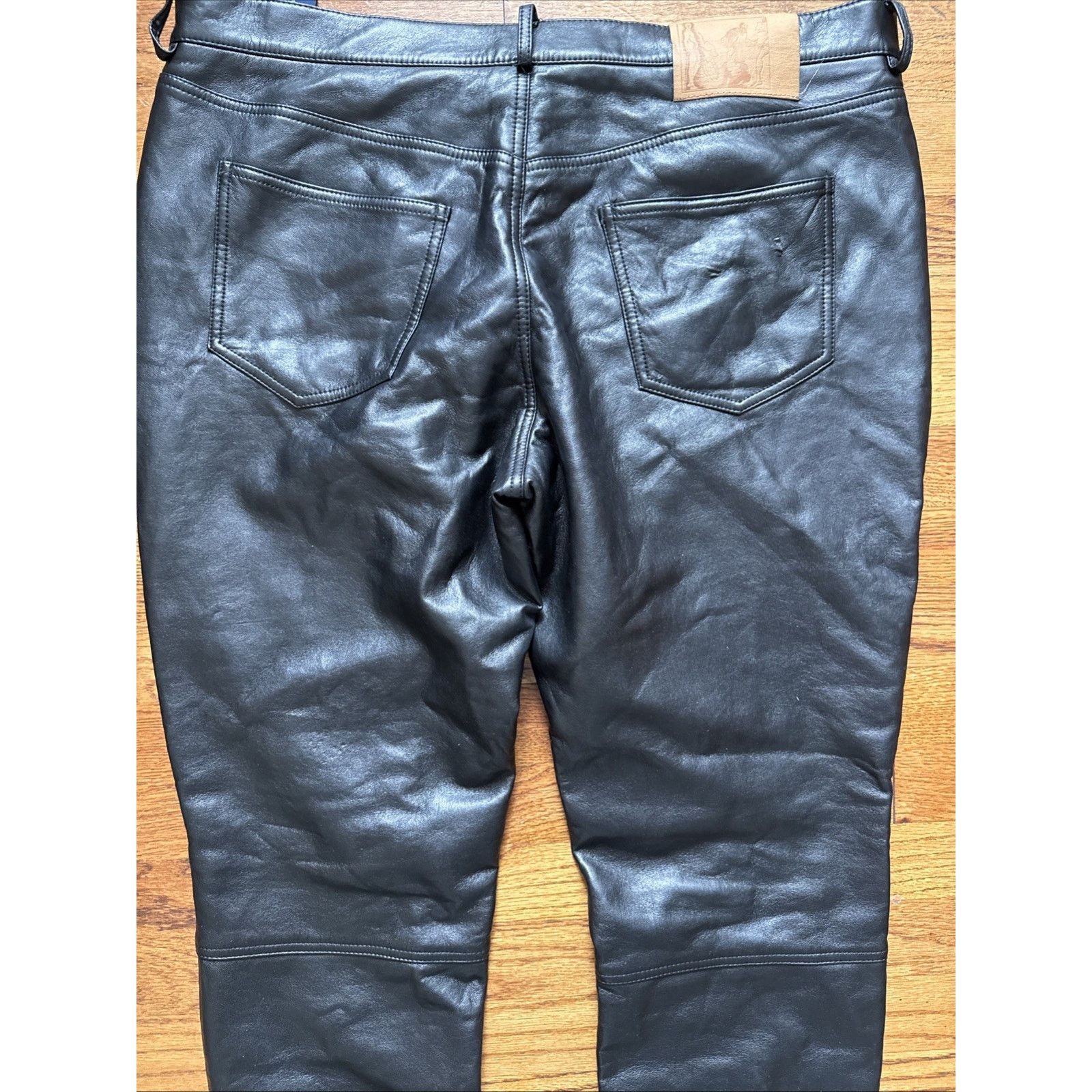 Martine Rose MARTINE ROSE Straight cut PANTS size XL black Size US 40 / EU 56 - 16 Thumbnail