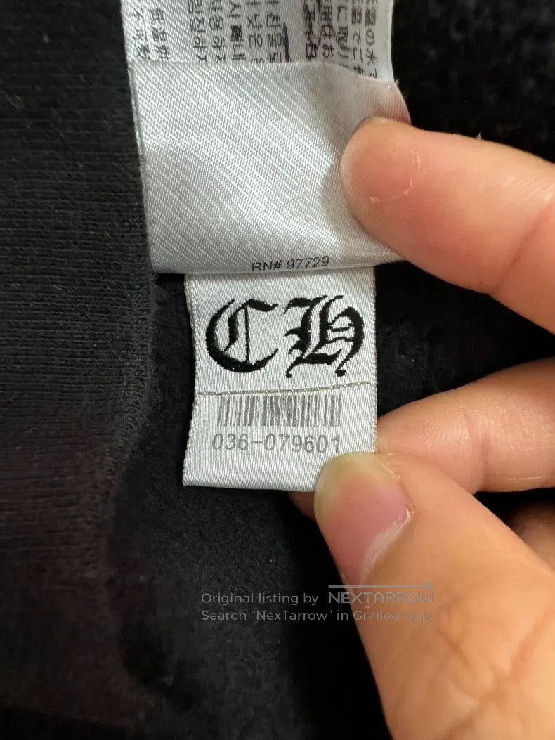 Chrome Hearts Chrome Hearts Black Sweatshirt with Graphic Design. Size US M / EU 48-50 / 2 - 8 Thumbnail