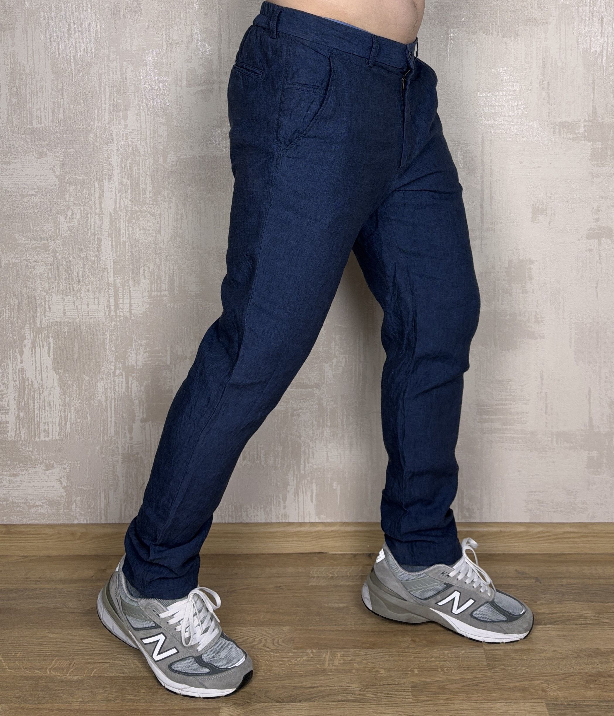 Hiltl Hiltl Heritage Collection Linen Chino Pants Size US 34 / EU 50 - 4 Thumbnail