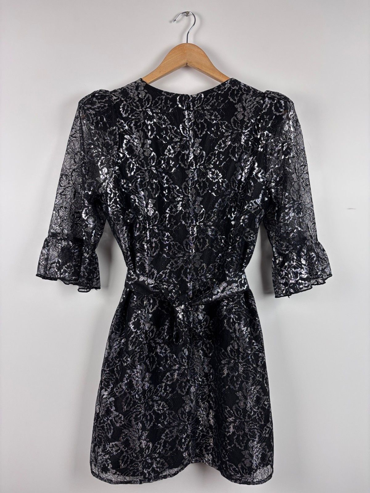 H&M The Vampire's Wife x H&M Floral Mini Dress Sliver US 12 Size XL / US 12-14 / IT 48-50 - 5 Thumbnail