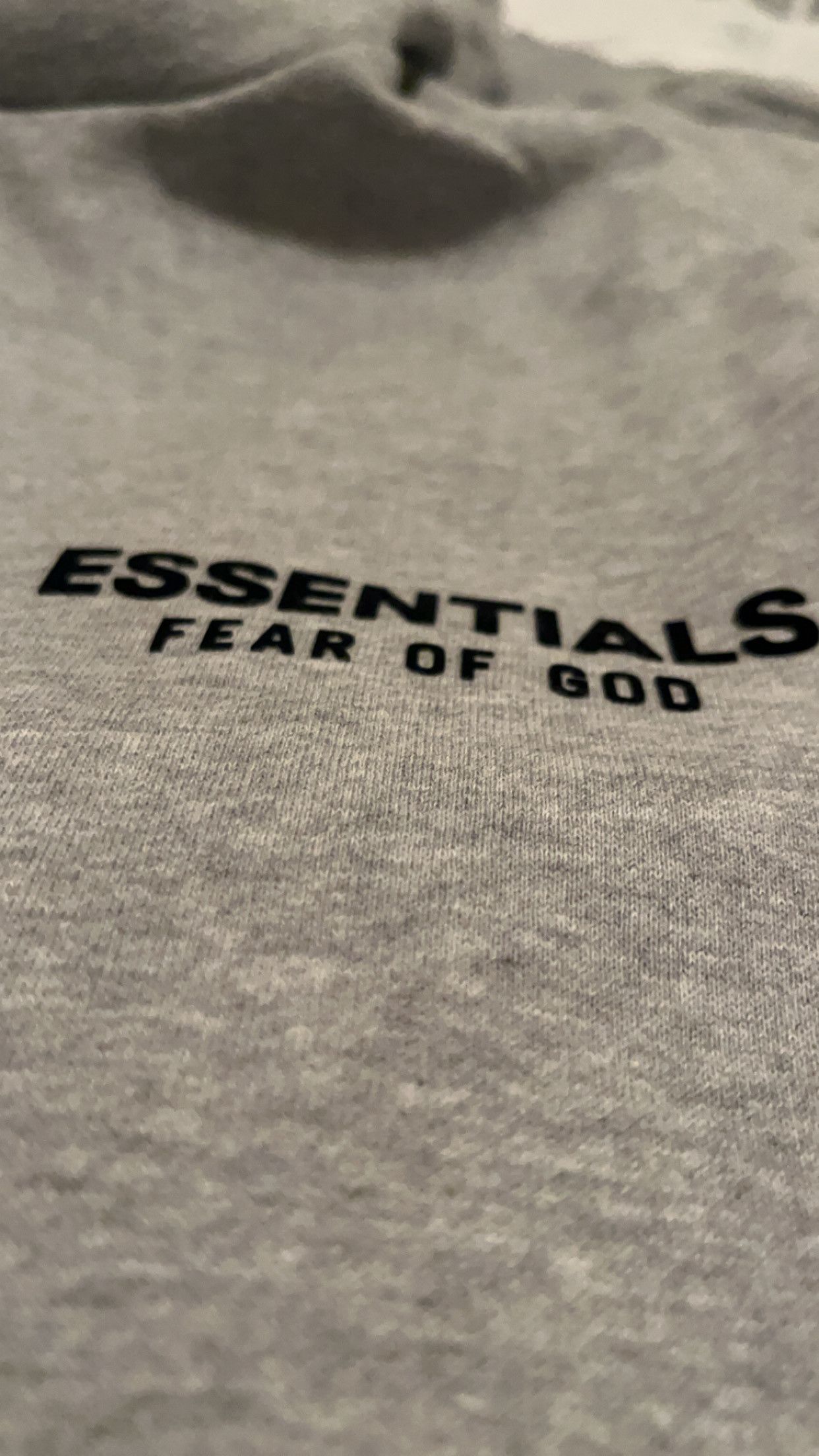 Essentials essentials heather grey hoodie Size US L / EU 52-54 / 3 - 6 Thumbnail