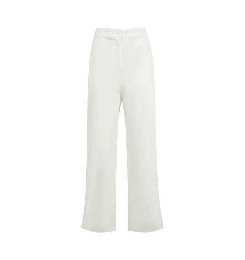The Row o1h1sh11225 Sharka Pant in White Size 28" / US 6 / IT 42 - 1 Thumbnail
