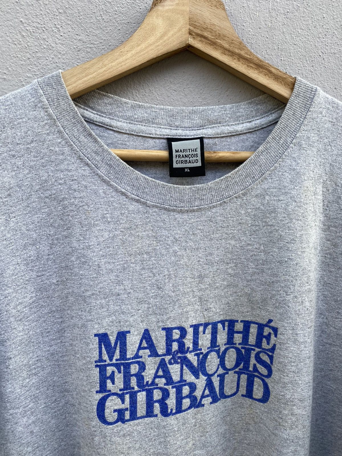 Marithe + Francois Girbaud Vintage MFG Marithe Francois Girbaud Spellout Rare Size XL Size US XL / EU 56 / 4 - 3 Thumbnail