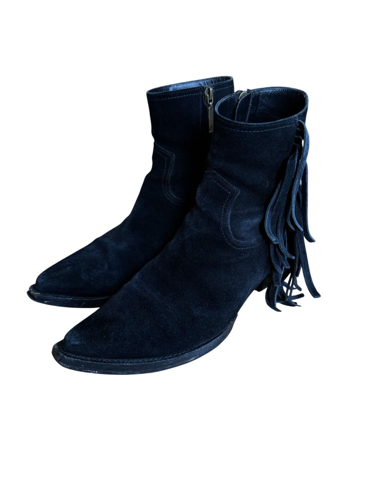 Saint Laurent Paris Saint Laurent Lukas Belt Buckle Boots | Grailed