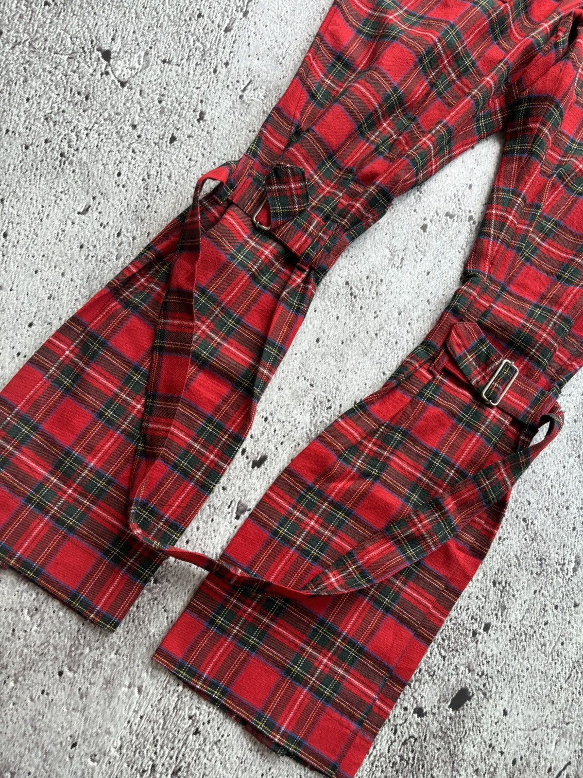 Hysteric Glamour Y2k liguis multi zipper bondage Punk style pants Size US 31 - 7 Thumbnail