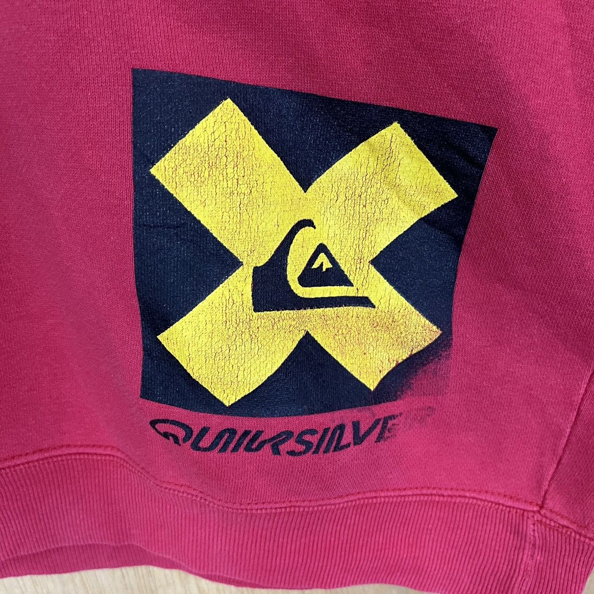 Quiksilver Vintage 90s Quiksilver Big Logo Crewneck Sweatshirt Size US M / EU 48-50 / 2 - 7 Thumbnail