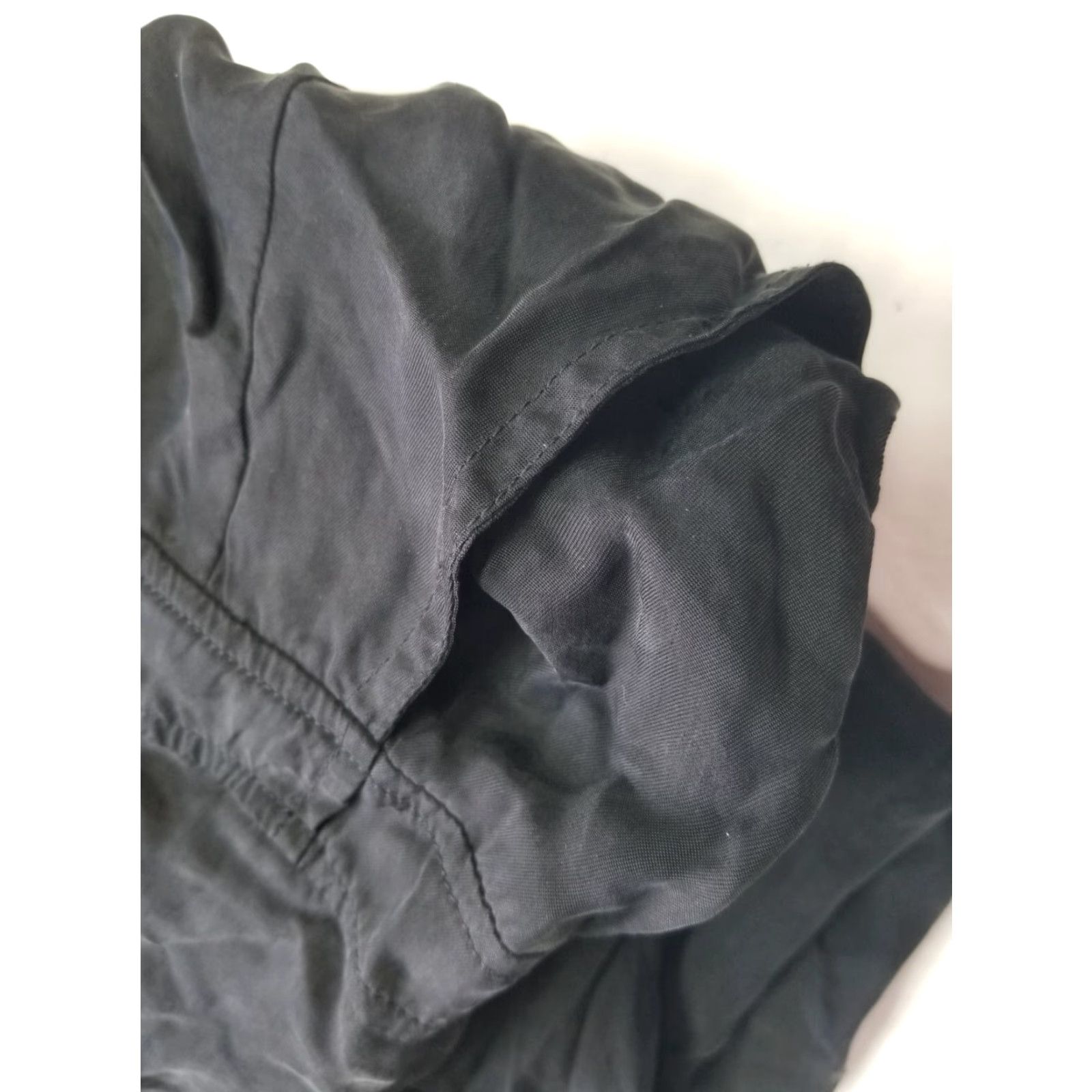 Anthropologie Mo:Vint Anthropologie Black Sleeveless Romper Jumpsuit Women S One-Piece Pockets Adjustable Waist Tailored Casual Workwear Size 28" / US 6 / IT 42 - 7 Thumbnail