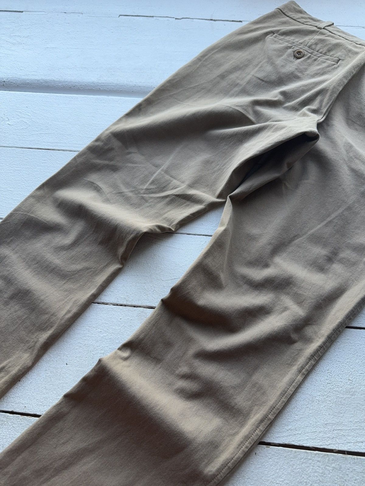 Polo Ralph Lauren 00s Designer Luxury Polo Ralph Lauren beige pants Size 30" / US 8 / IT 44 - 10 Thumbnail