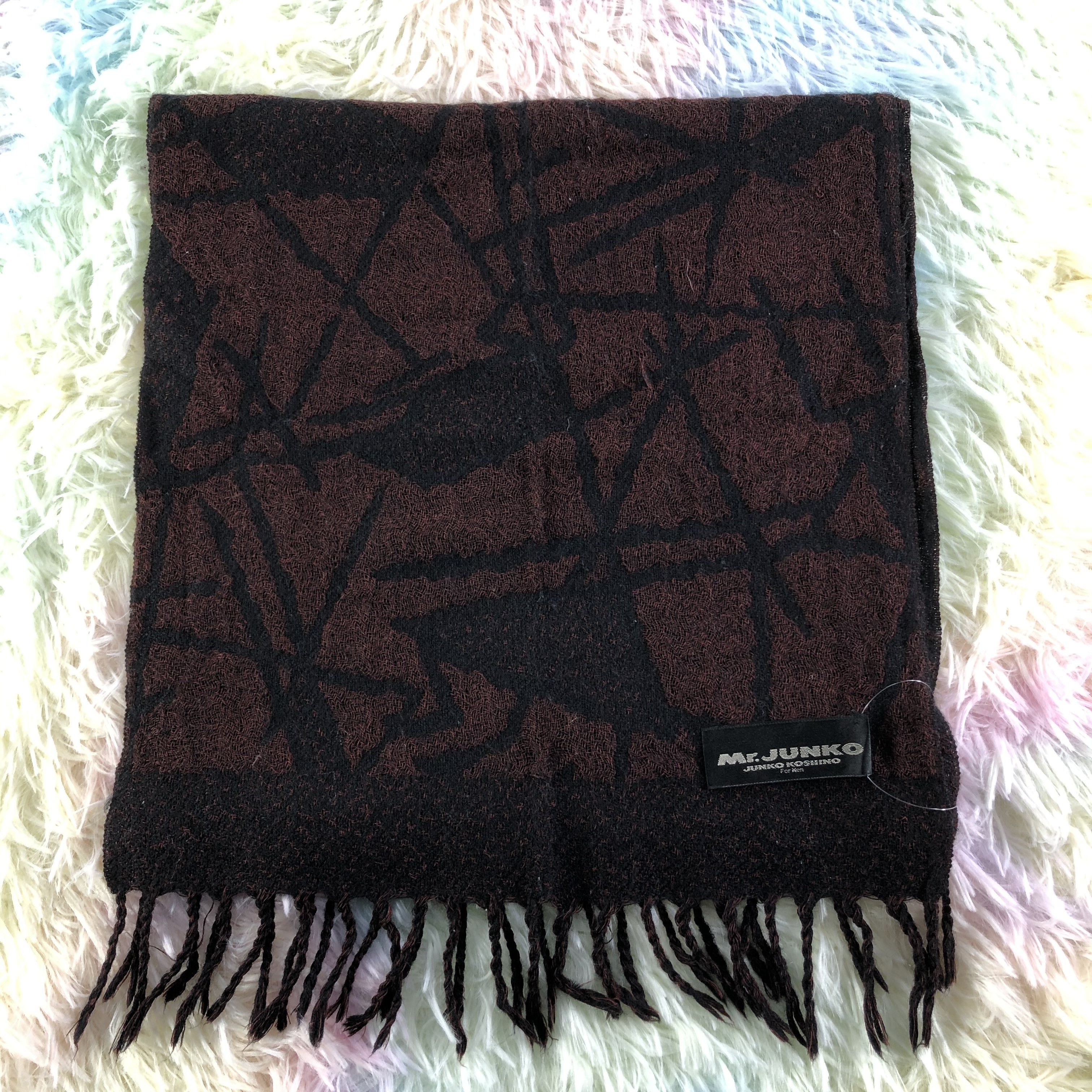Mr. Junko × Vintage Mr. Junko Scarf / Muffler / Neckwear - KM394 Size ONE SIZE - 2 Thumbnail