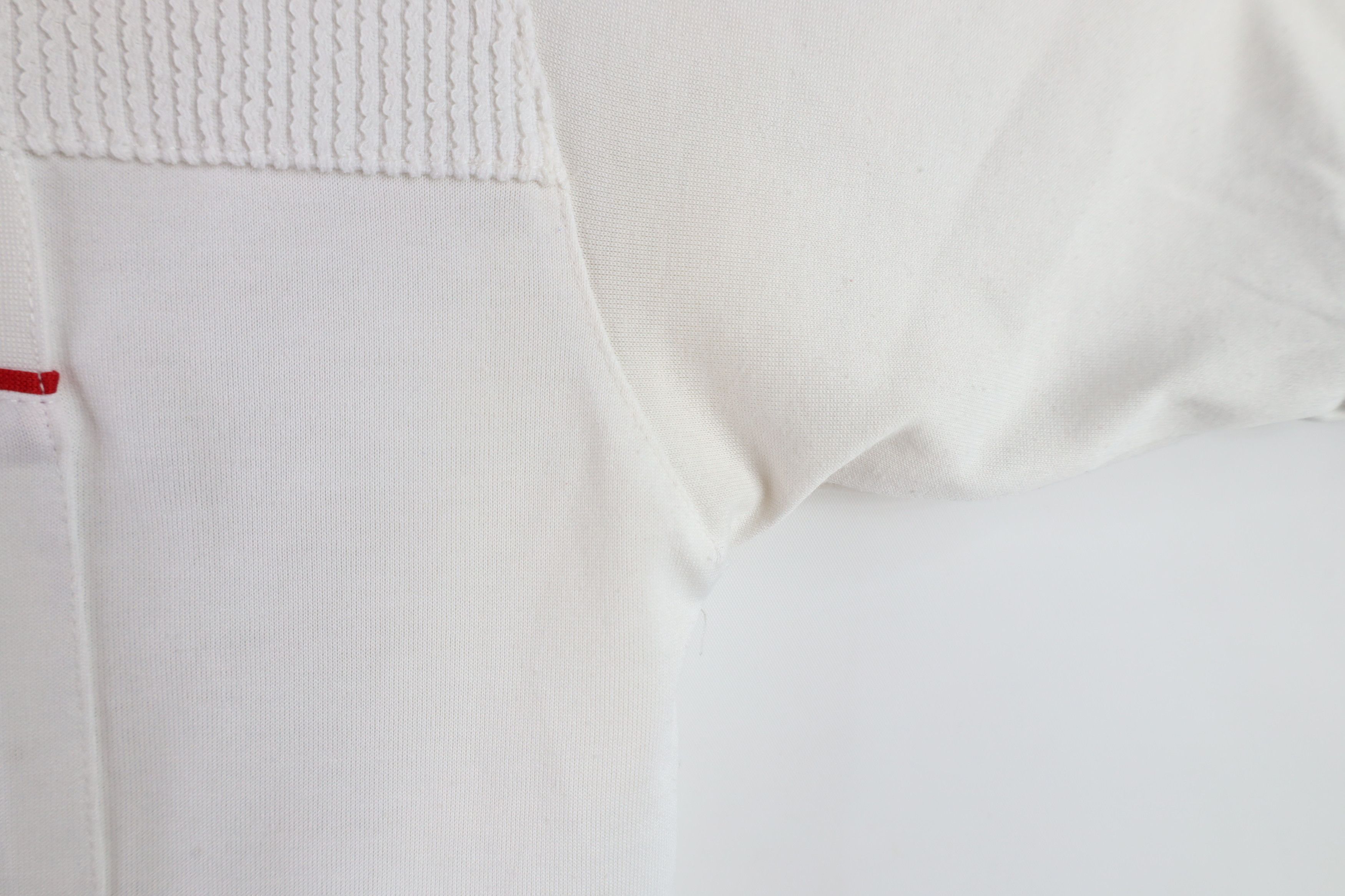Vintage Vintage 90s Streetwear Block Ribbed Knit Pullover Polo Shirt Size US L / EU 52-54 / 3 - 10 Thumbnail