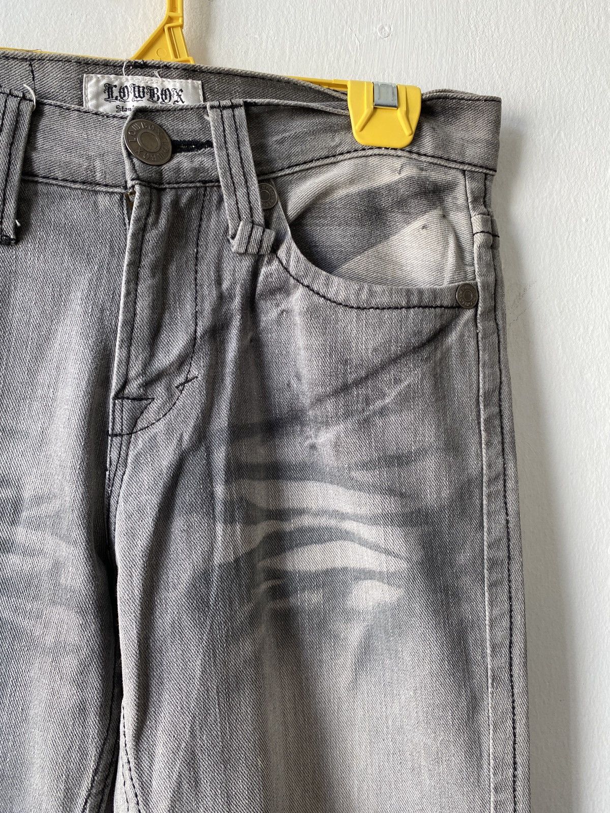 Japanese Brand Japanese Brand Lowbox Punk Designer Jeans Size US 29 - 9 Thumbnail