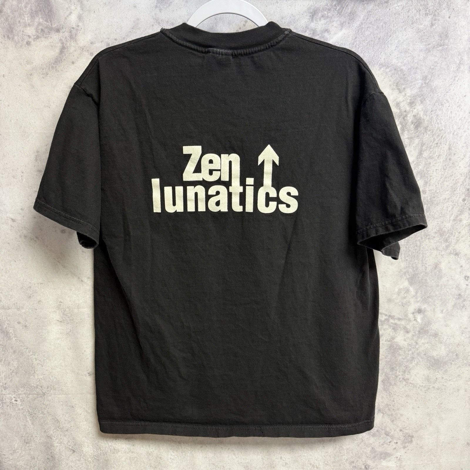 Band Tees Vintage Zen Lunatics Band T Shirt Mens L 21x26 Black Maximum Size US L / EU 52-54 / 3 - 2 Thumbnail