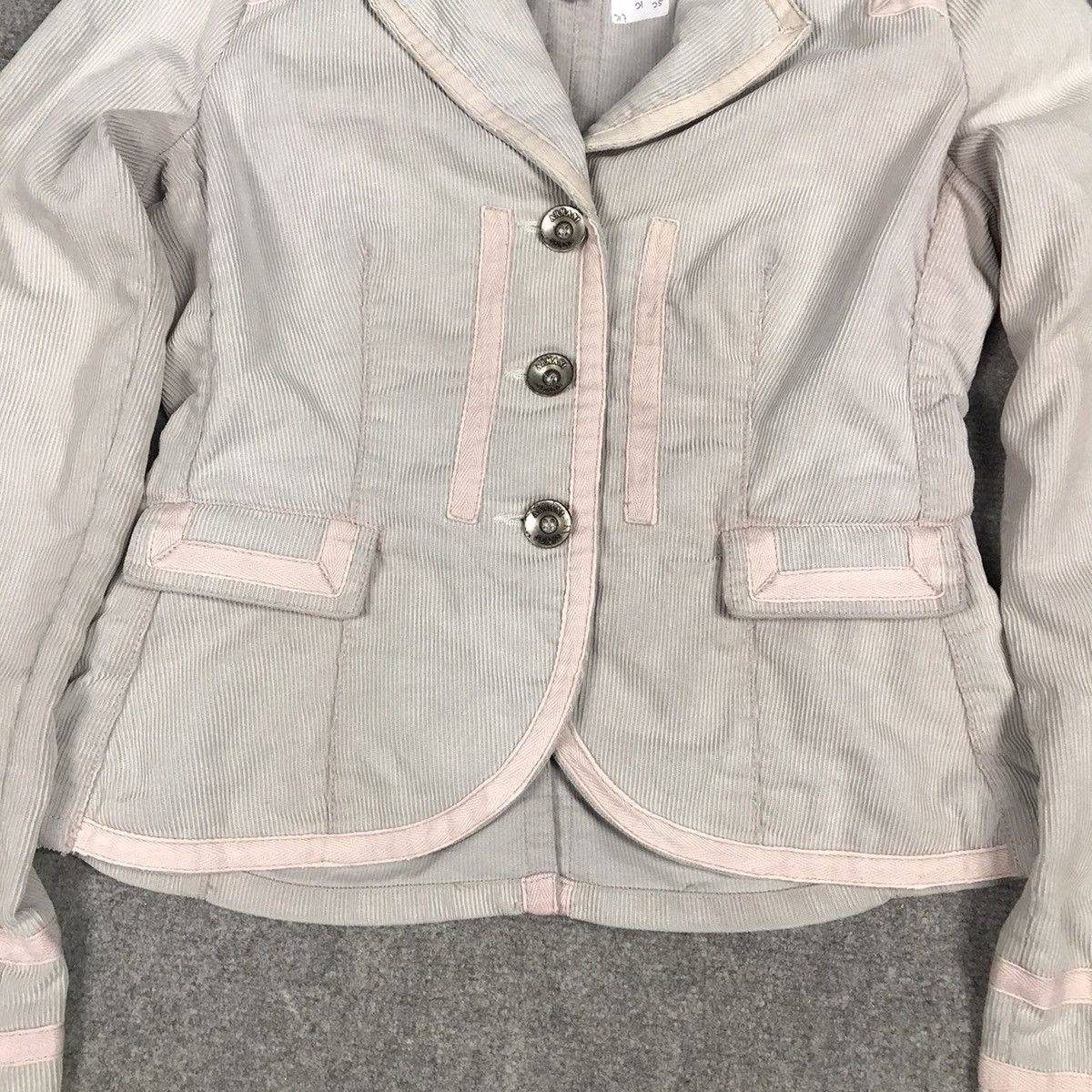 Armani × Japanese Brand ARMANI JEANS WOMAN BLAZER COAT Size XS / US 0-2 / IT 36-38 - 3 Thumbnail