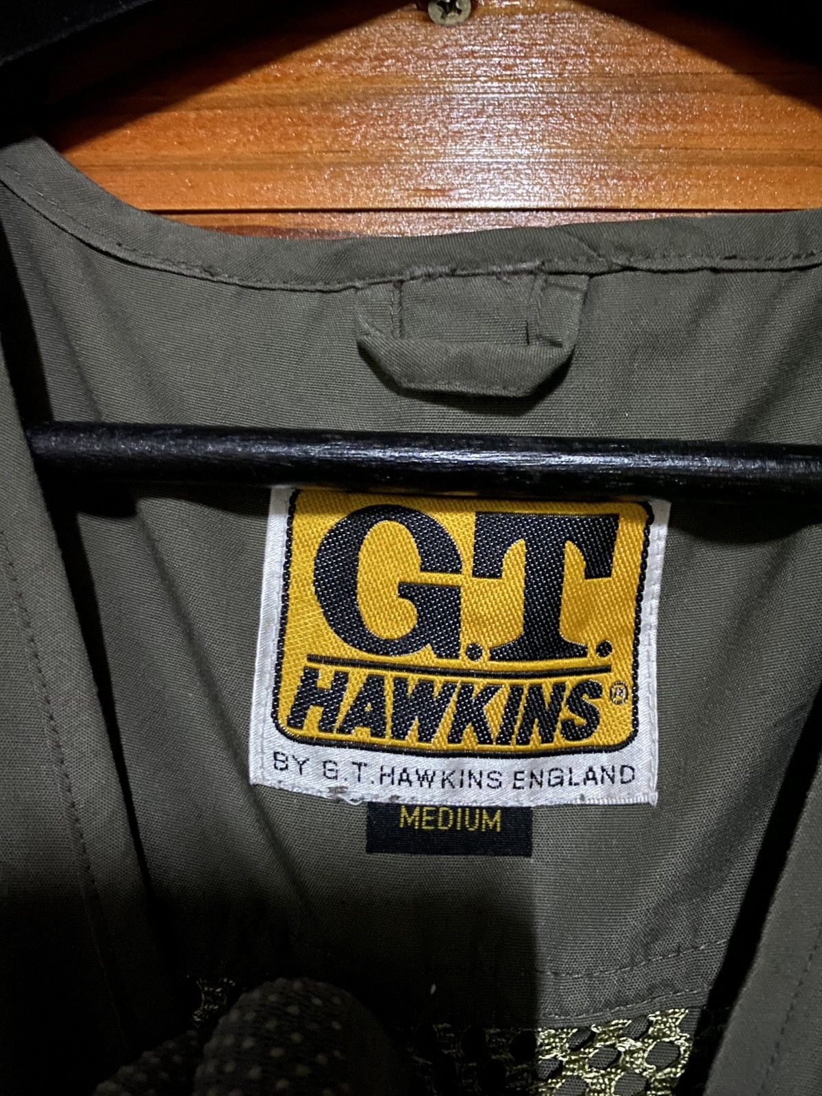 Vintage Vintage G.T. Hawkins Outdoor Fishing Vest Olive Green Safari Size US M / EU 48-50 / 2 - 8 Thumbnail