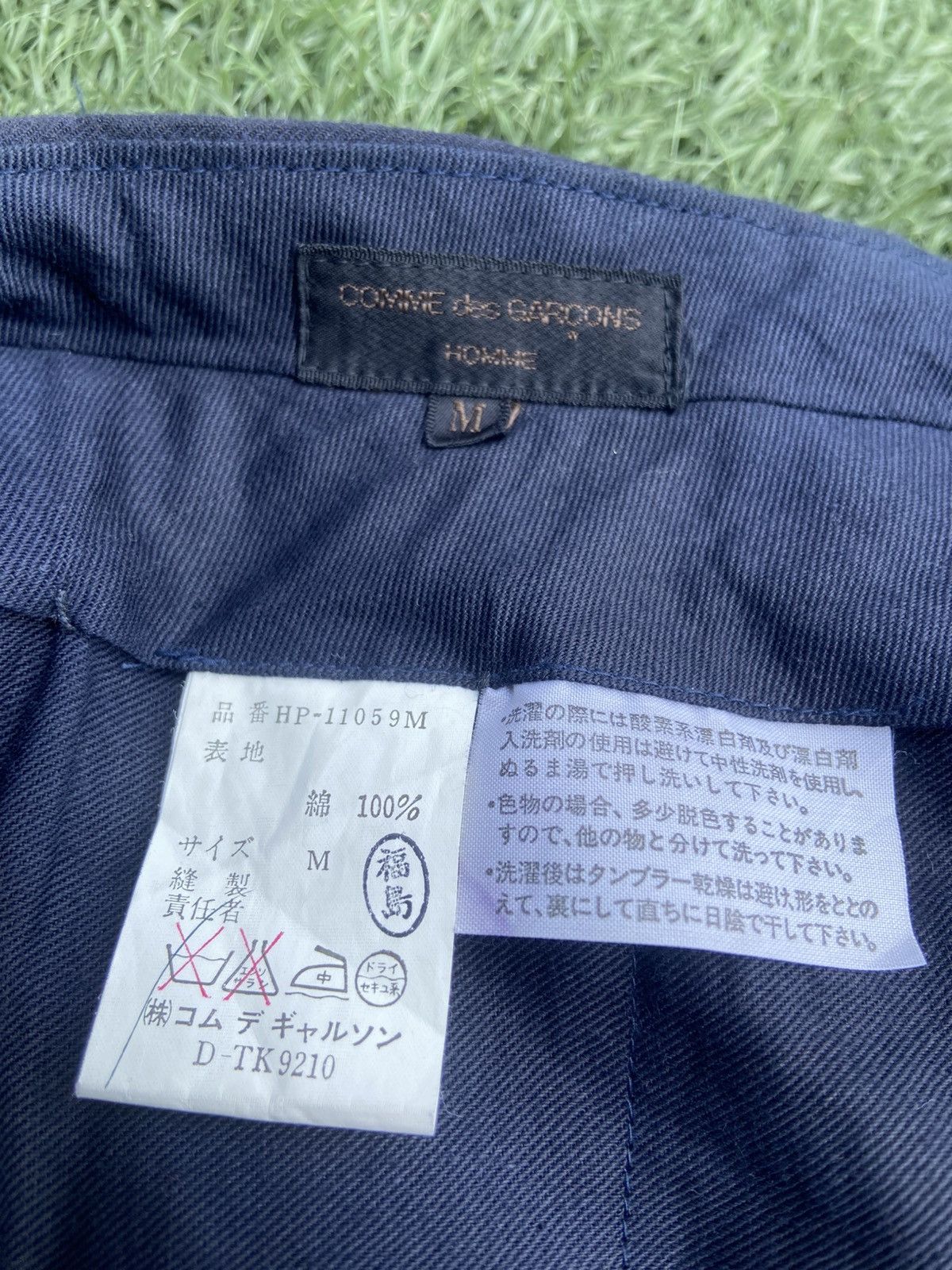 Comme des Garcons Homme CDG Homme Buckle Back Pants Size US 30 / EU 46 - 9 Thumbnail